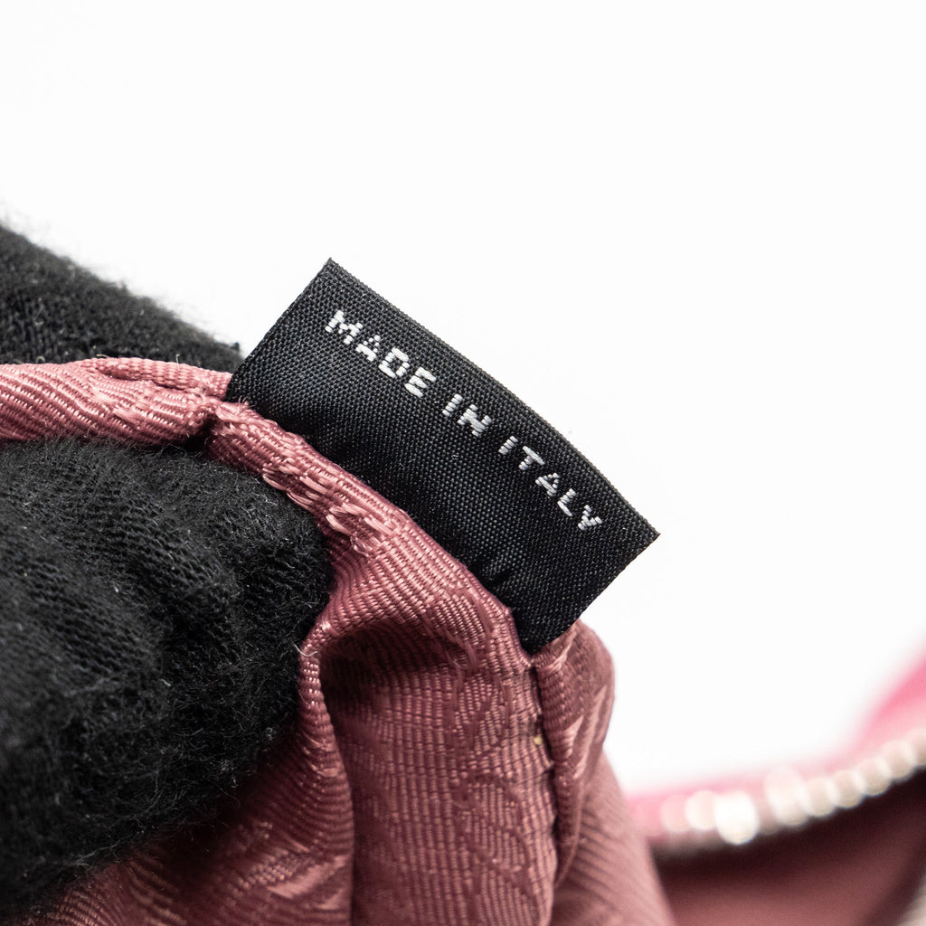 PRADA RE-EDITION 2005 NYLON/ LEATHER PINK SHW