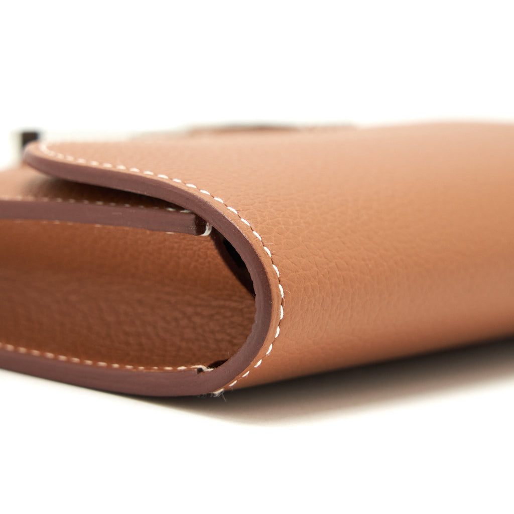 HERMES CONSTANCE SLIM EVERCOLOR GOLD SHW