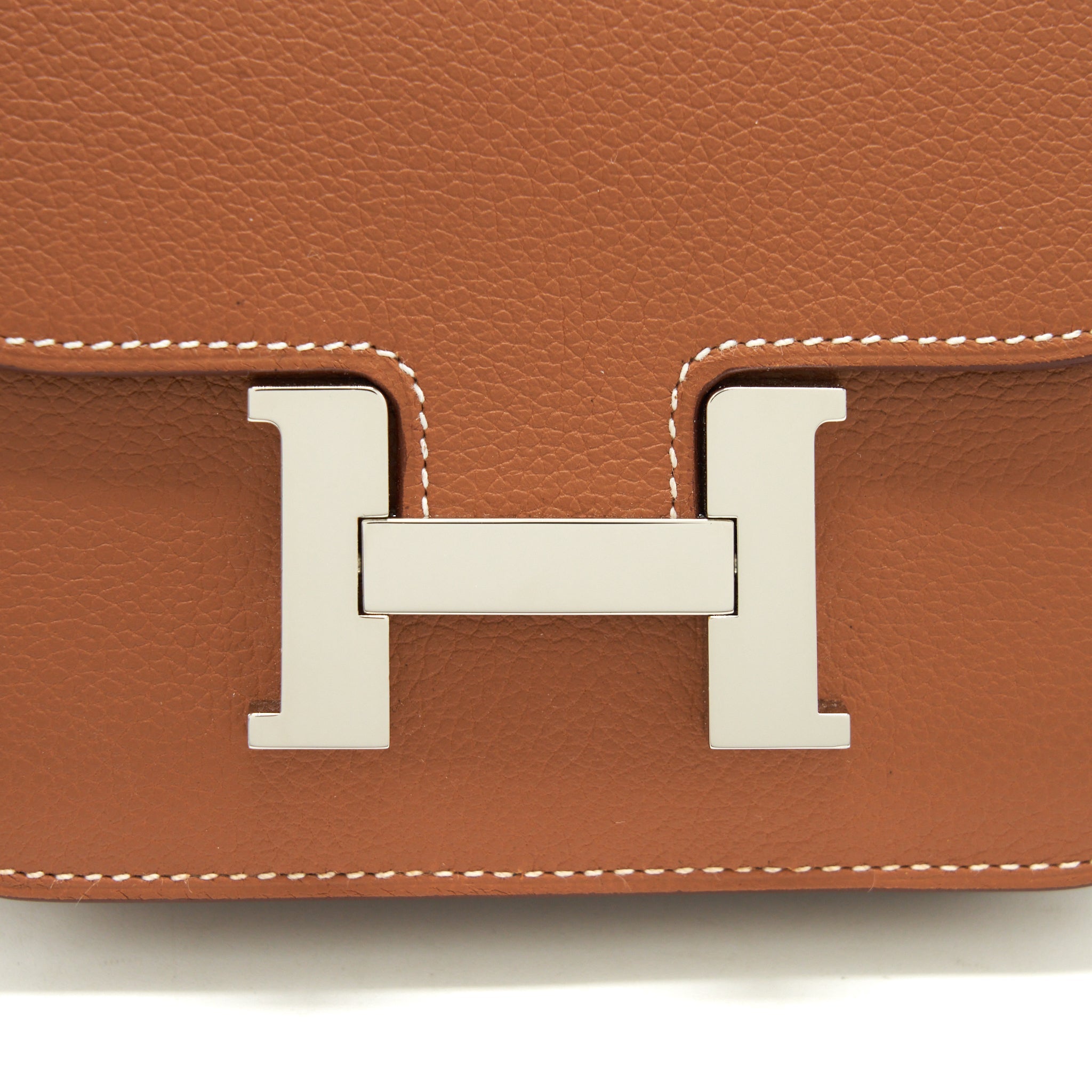 HERMES CONSTANCE SLIM EVERCOLOR GOLD SHW