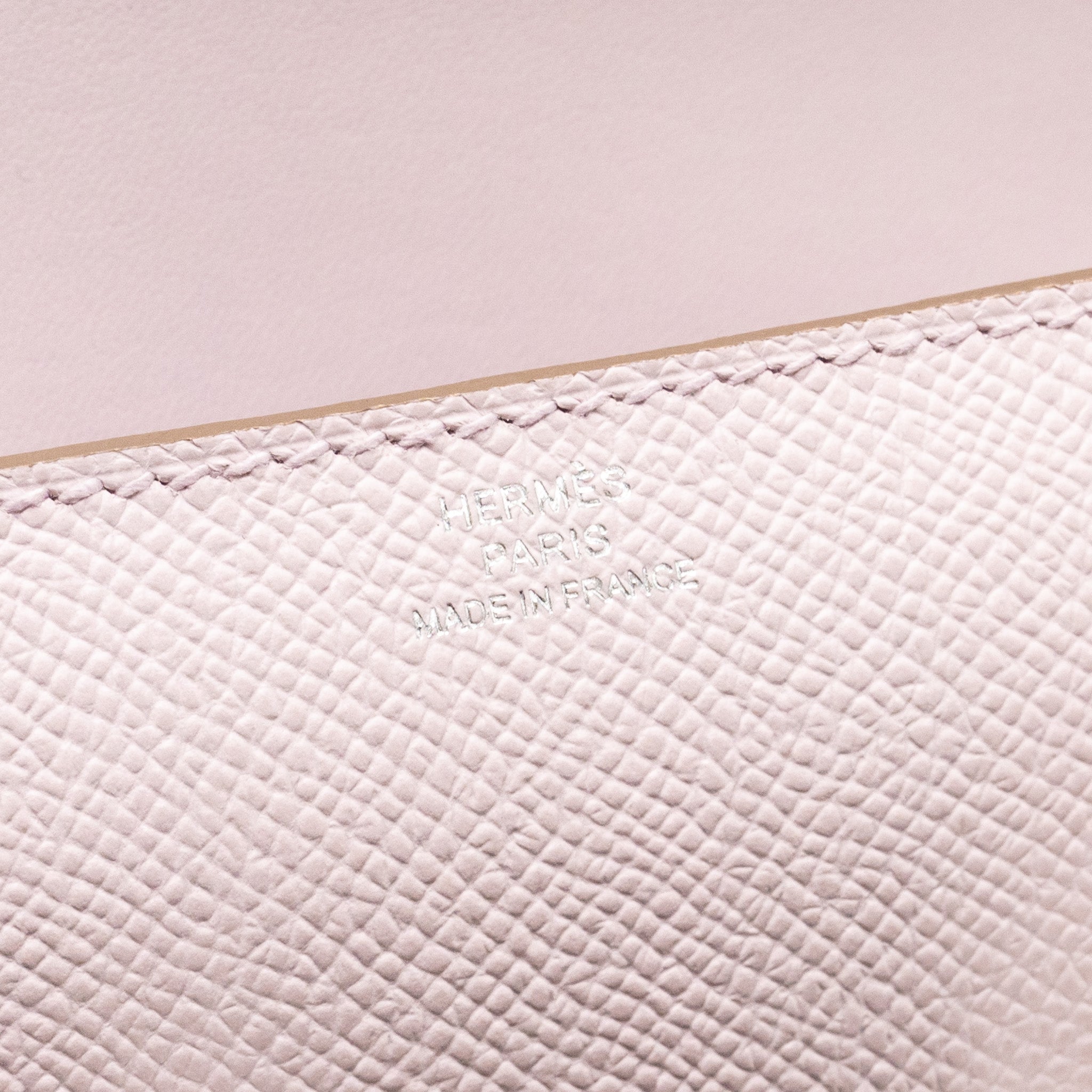 HERMES CONSTANCE ELAN EPSOM MAUVE PALE SHW