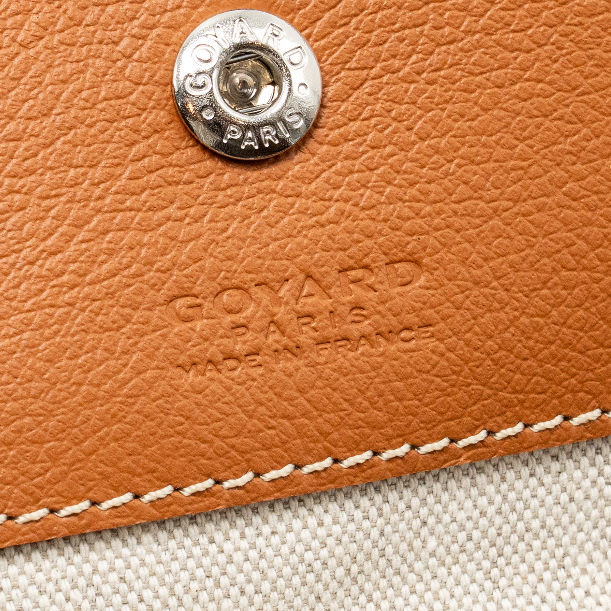 GOYARD BOHEME PM HOBO BAG GOYARDINE CANVAS/CALFSKIN BLACK/NATUREL SHW