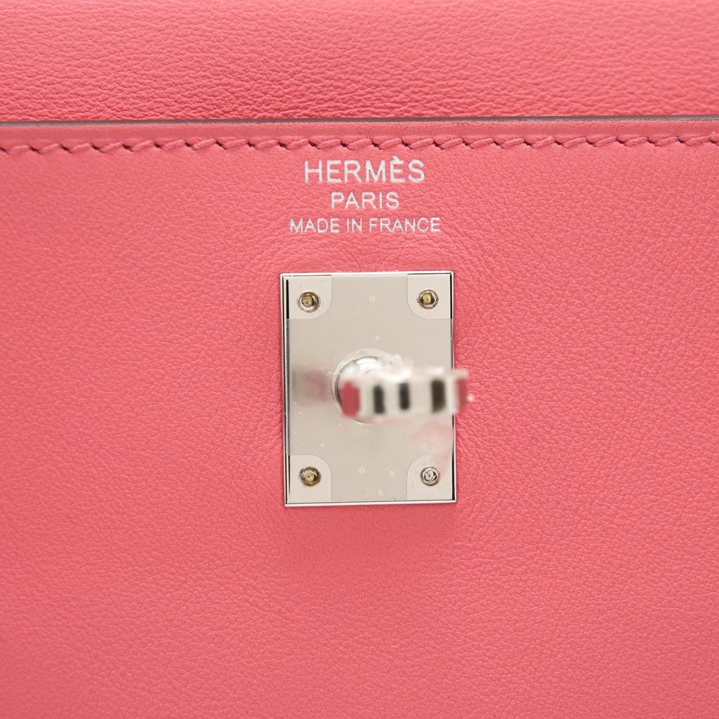 HERMES KELLY 25 SWIFT K4 ROSE ETE SHW