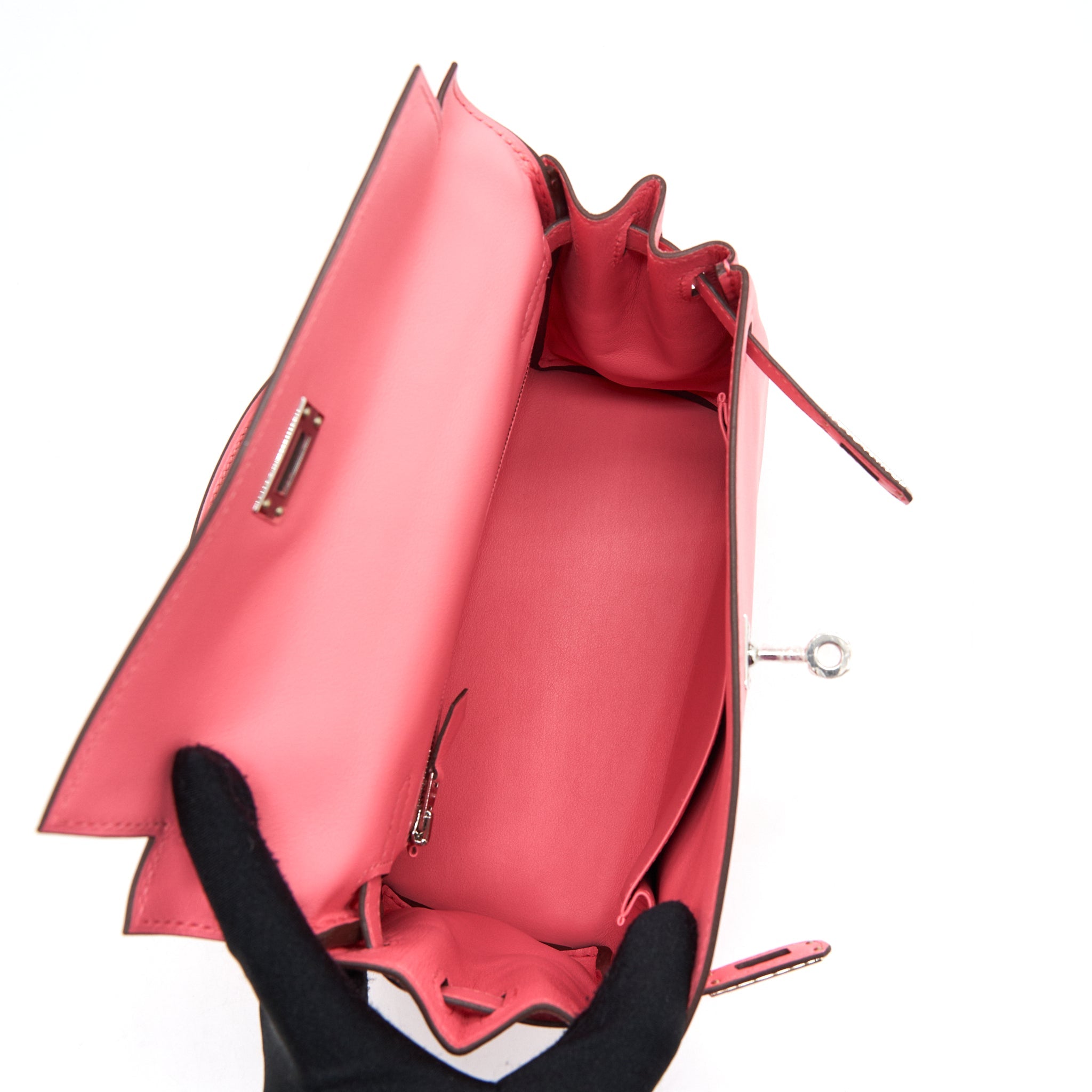 HERMES KELLY 25 SWIFT K4 ROSE ETE SHW
