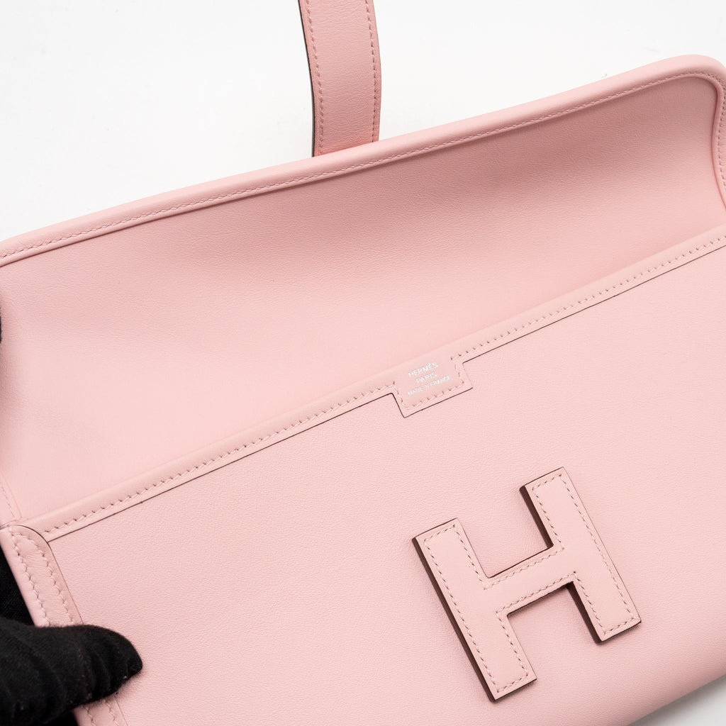 HERMES JIGE ELAN CLUTCH 29 SWIFT 3Q ROSE SAKURA