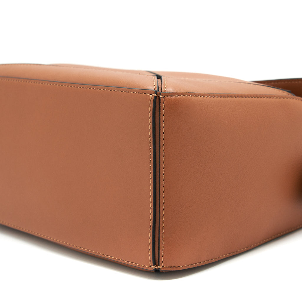 LOEWE SMALL PUZZLE BAG IN TAN