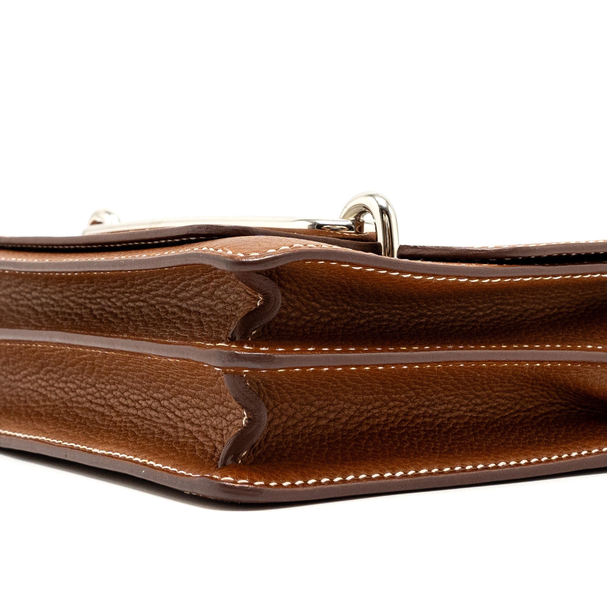HERMES MINI ROULIS BARENIA FAUBOURG FAUVE SHW
