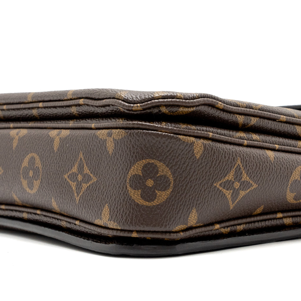 LOUIS VUITTON POCHETTE MÉTIS MONOGRAM CANVAS WITH GHW