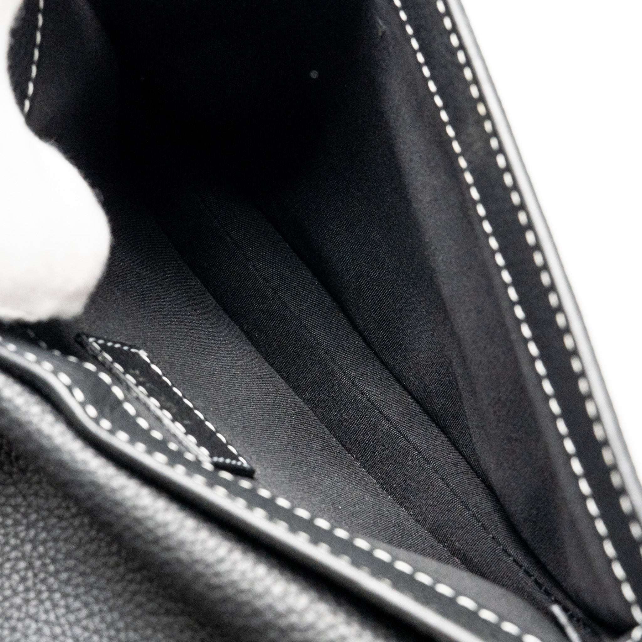 DIOR X KAWS POUCH SADDLE BAG LEATHER BLACK SHW