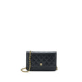 CHANEL CLASSIC WALLET ON CHAIN CAVIAR BLACK GHW (MICROCHIP)