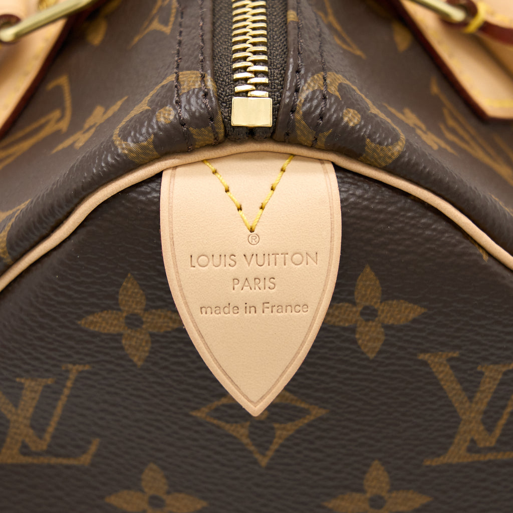 LOUIS VUITTON SPEEDY 25 MONOGRAM CANVAS GHW