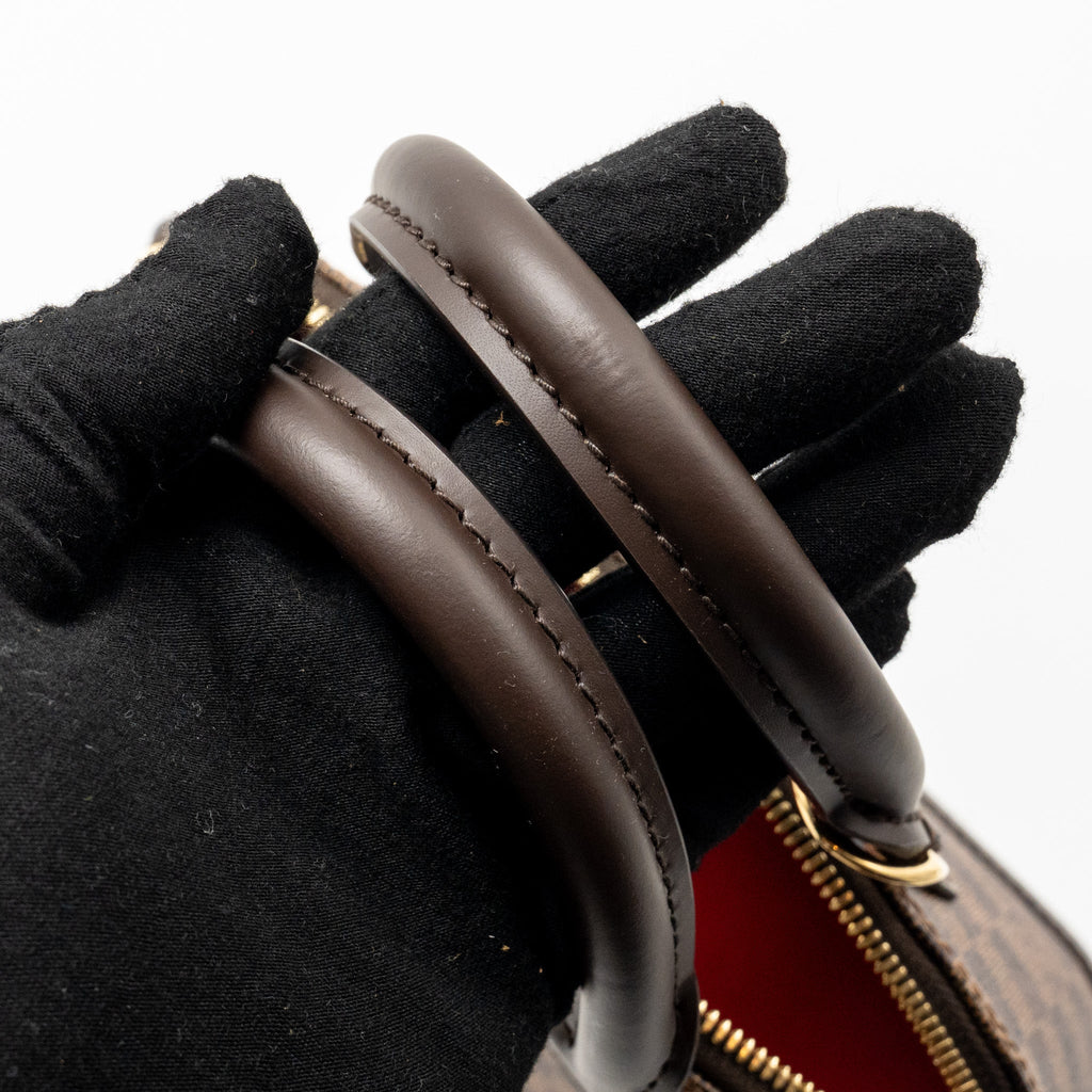 LOUIS VUITTON ALMA BB DAMIER EBENE CANVAS GHW