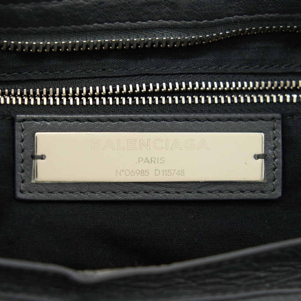 BALENCIAGA MEDIUM GIANT CITY BAG GREY WITH SHW