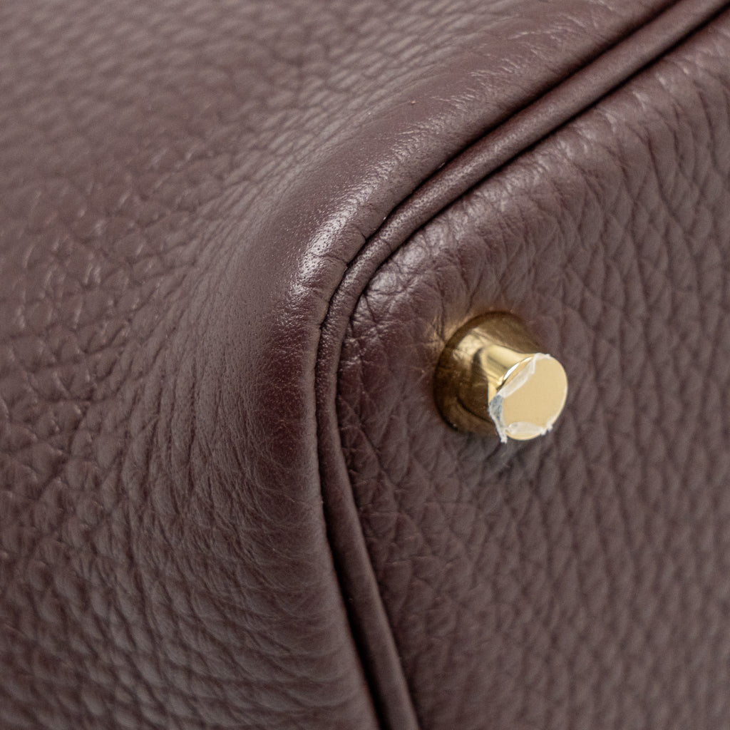 HERMES PICOTIN 18 LOCK BAG CLEMENCE/SWIFT ROUGE SELLIER/CABAN GHW