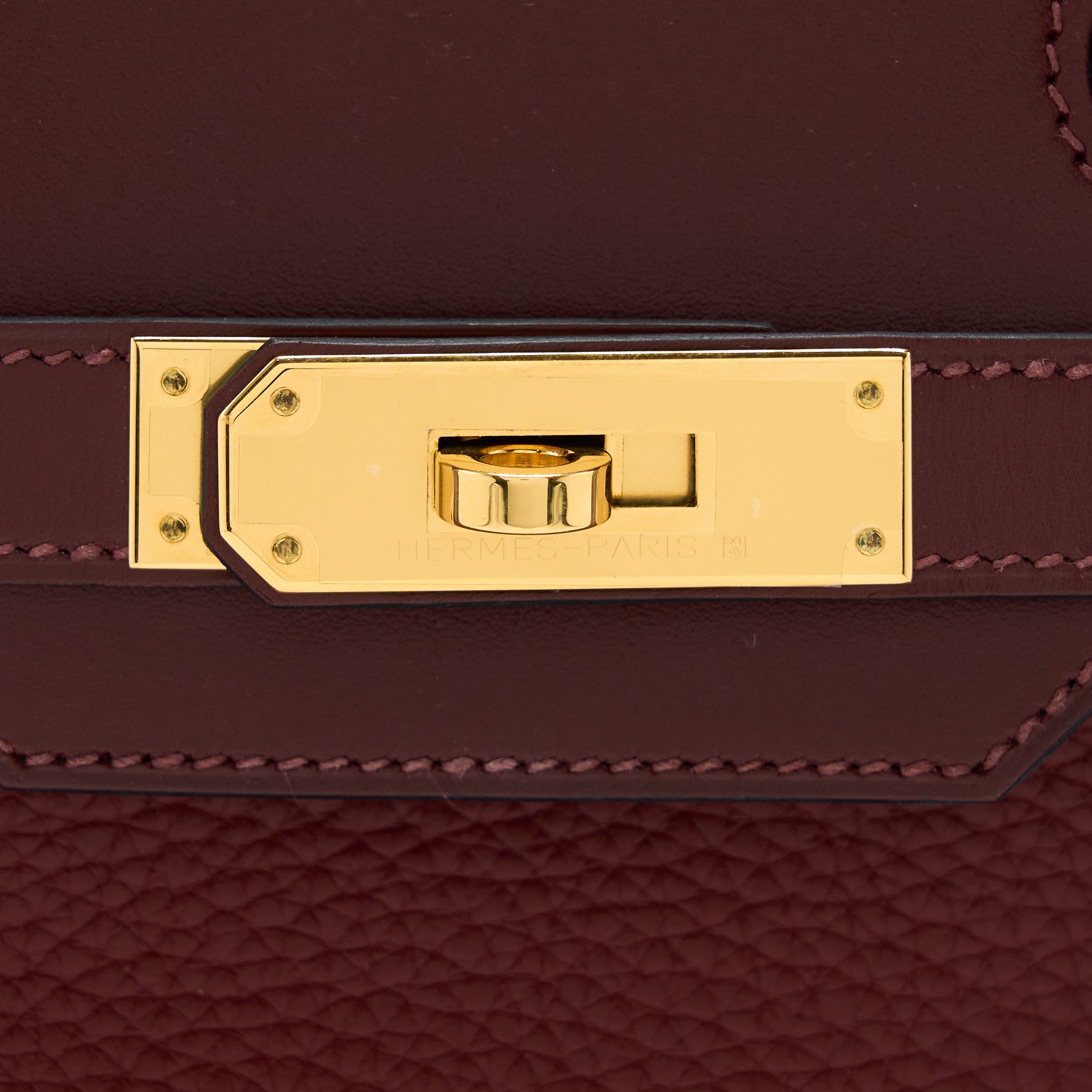 HERMES BIRKIN 30 TOUCH CLEMENCE/SOMBRE ROUGH H GHW