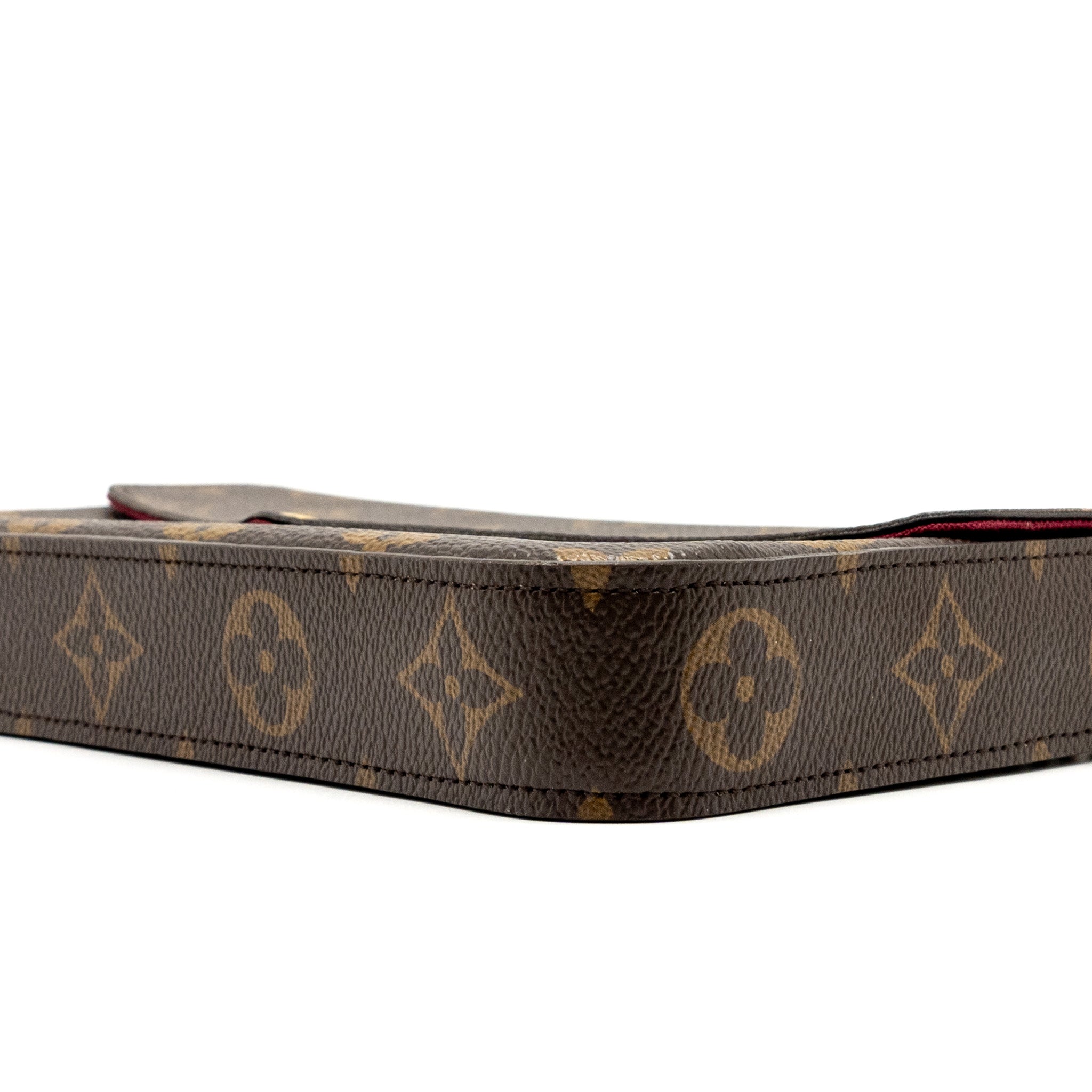 LOUIS VUITTON FELICIE POCHETTE MONOGRAM CANVAS GHW
