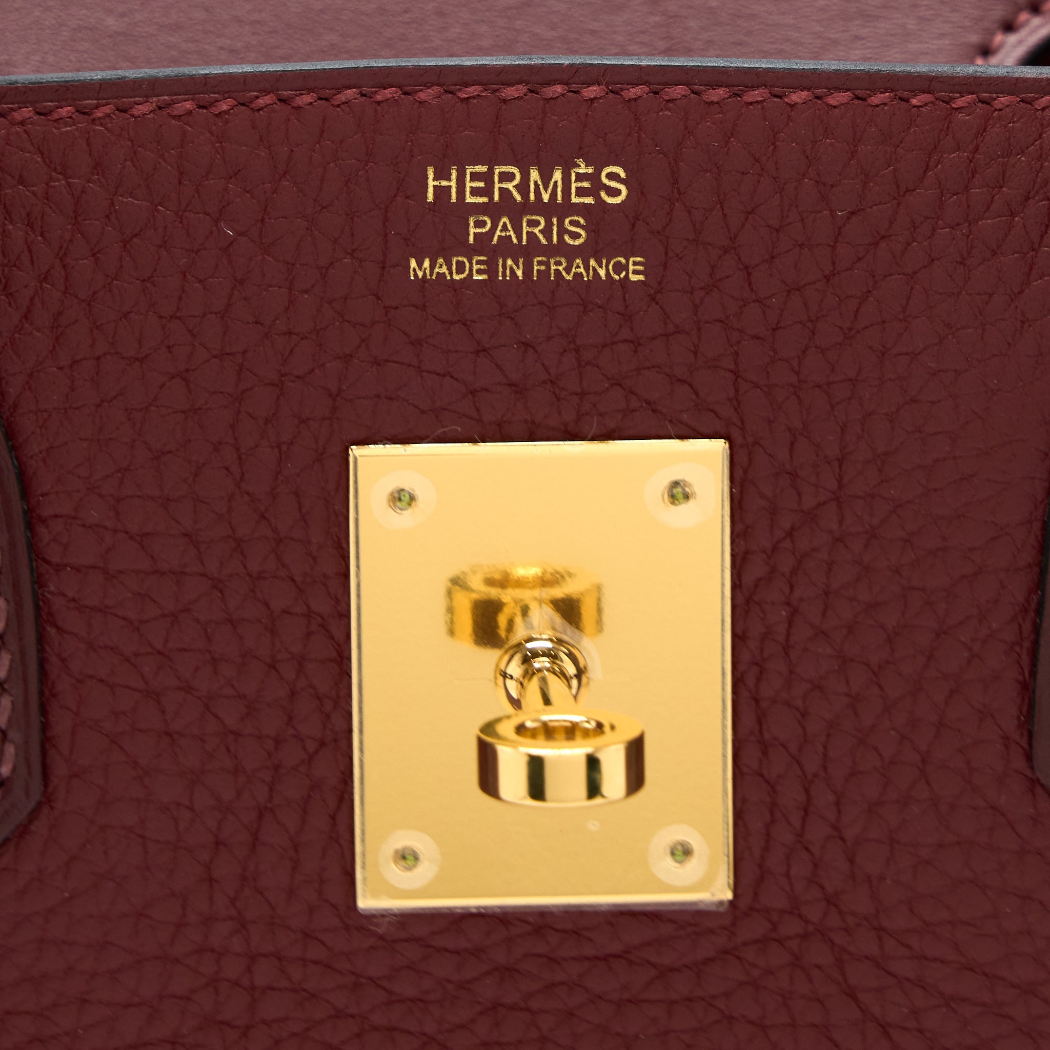 HERMES BIRKIN 30 TOUCH CLEMENCE/SOMBRE ROUGH H GHW