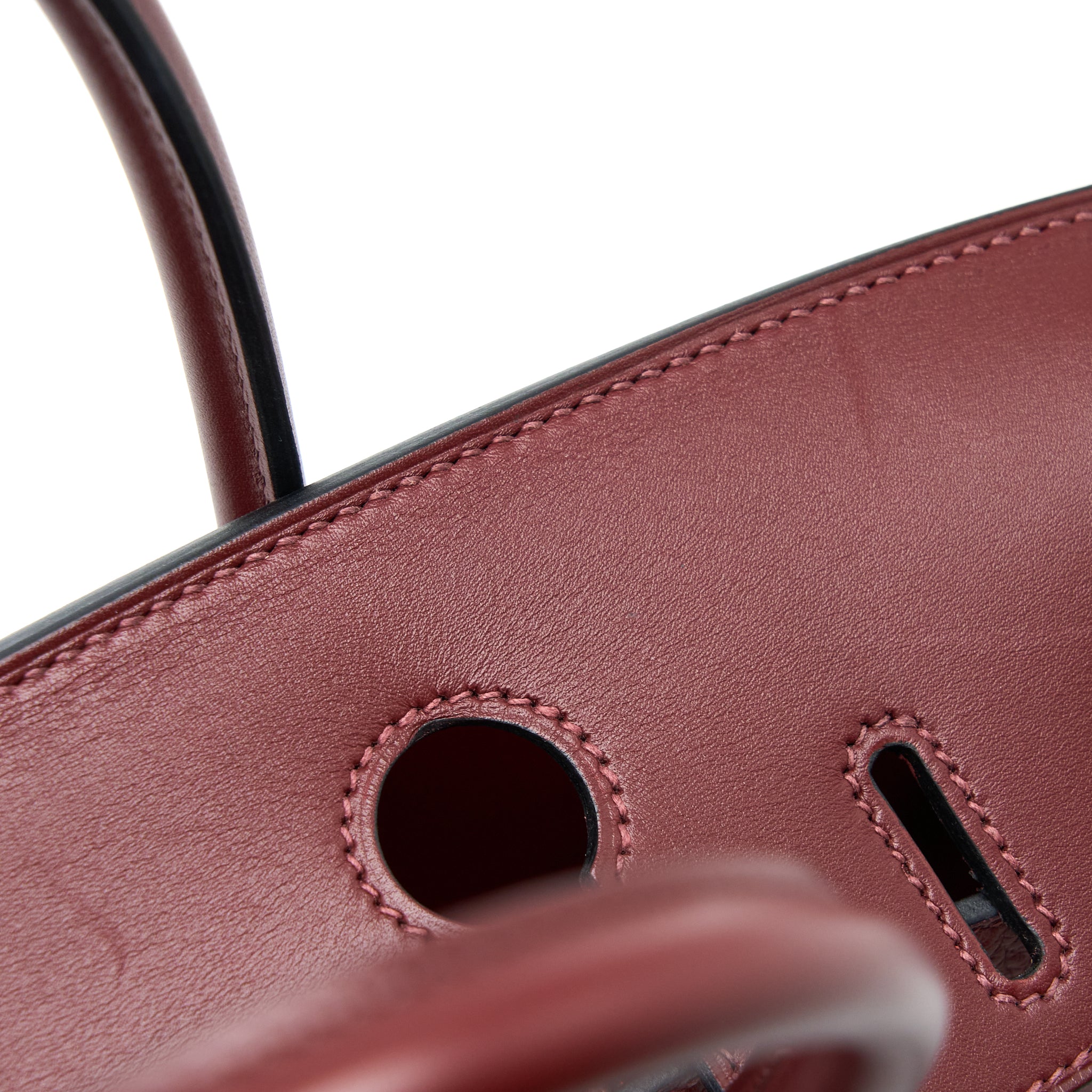 HERMES BIRKIN 30 TOUCH CLEMENCE/SOMBRE ROUGH H GHW
