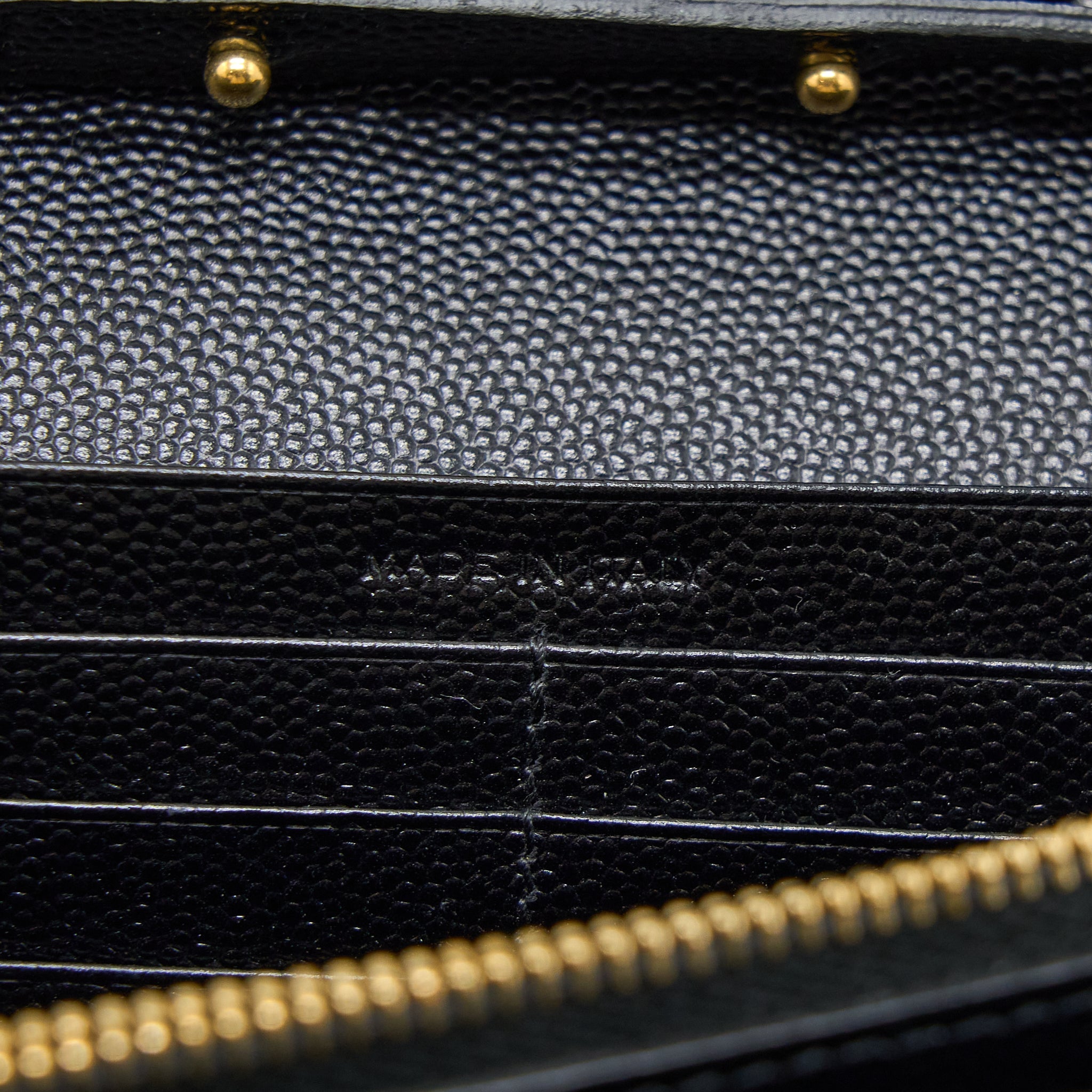 SAINT LAURENT / YSL KATE BAG GRAINED CALFSKIN BLACK GHW