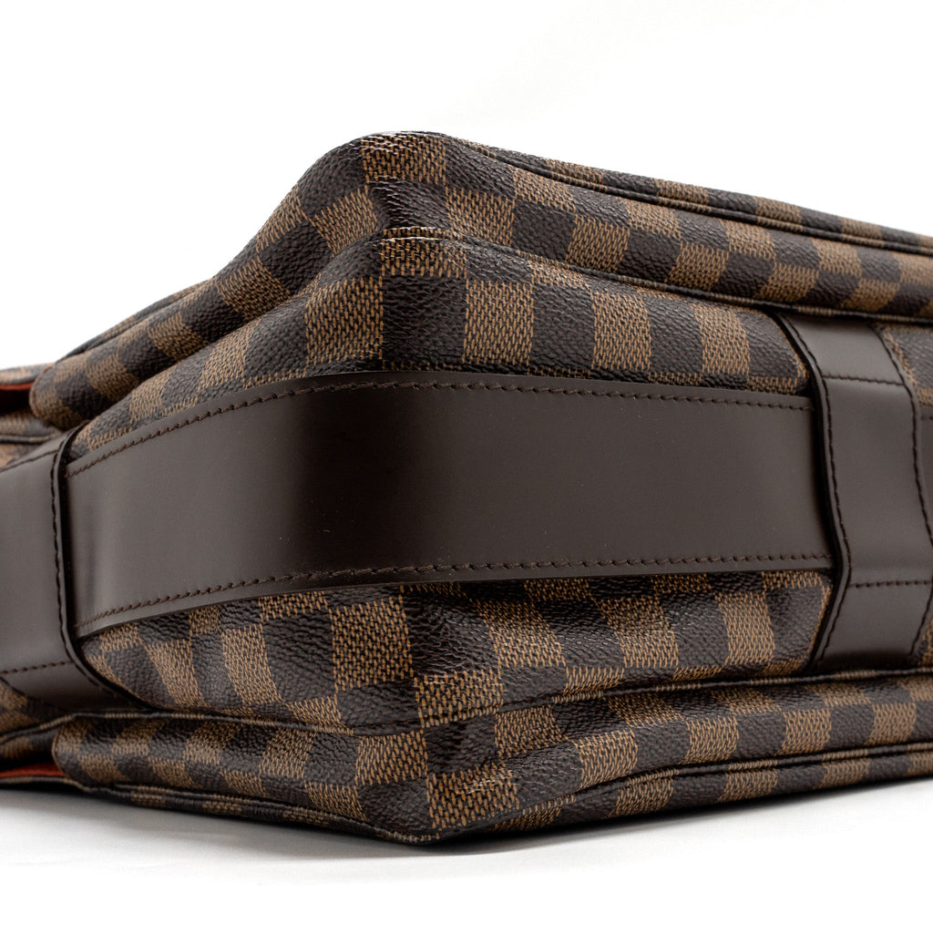 LOUIS VUITTON MESSENGER CROSSBODY BAG DAMIER EBENE GHW