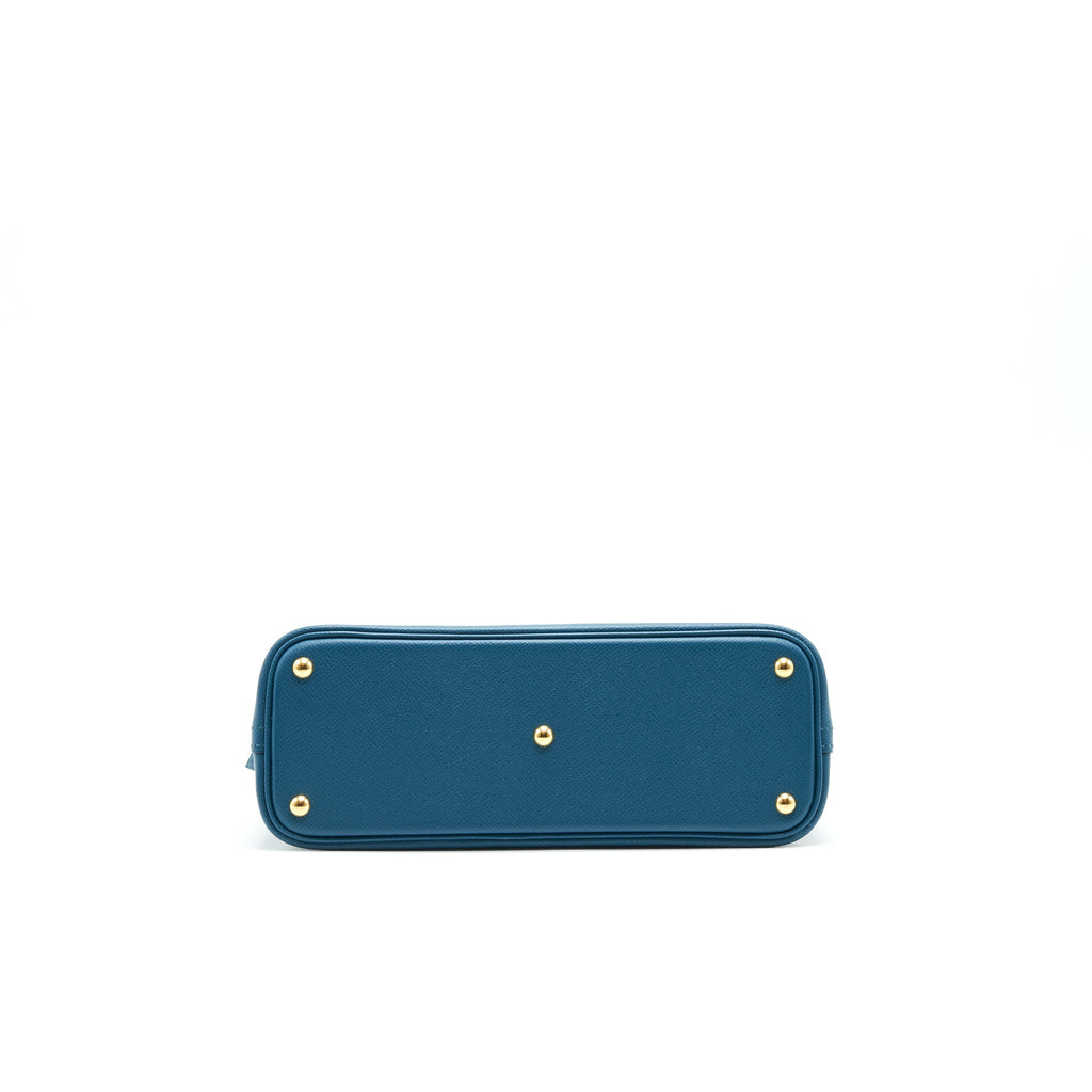 HERMES BOLIDE 27 VERT BOSPHORE EPSOM GHW