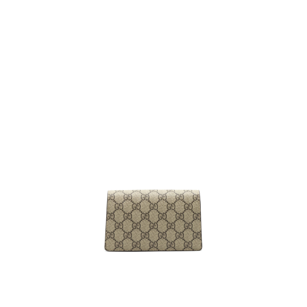 GUCCI DIONYSUS GG SUPREME SUPER MINI BAG BEIGE