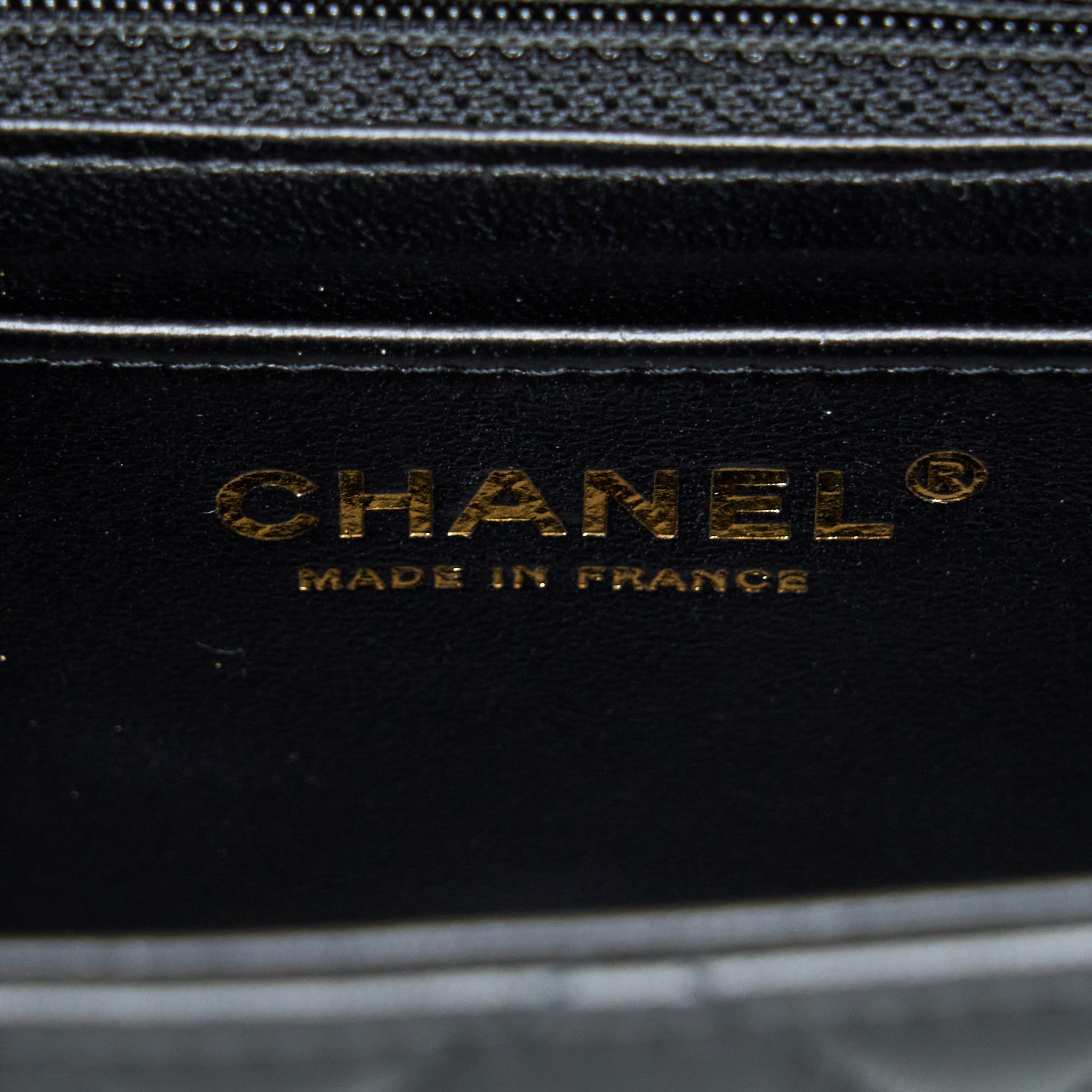 CHANEL CLASSIC MINI SQUARE FLAP BAG LAMBSKIN BLACK LGHW (MICROCHIP)