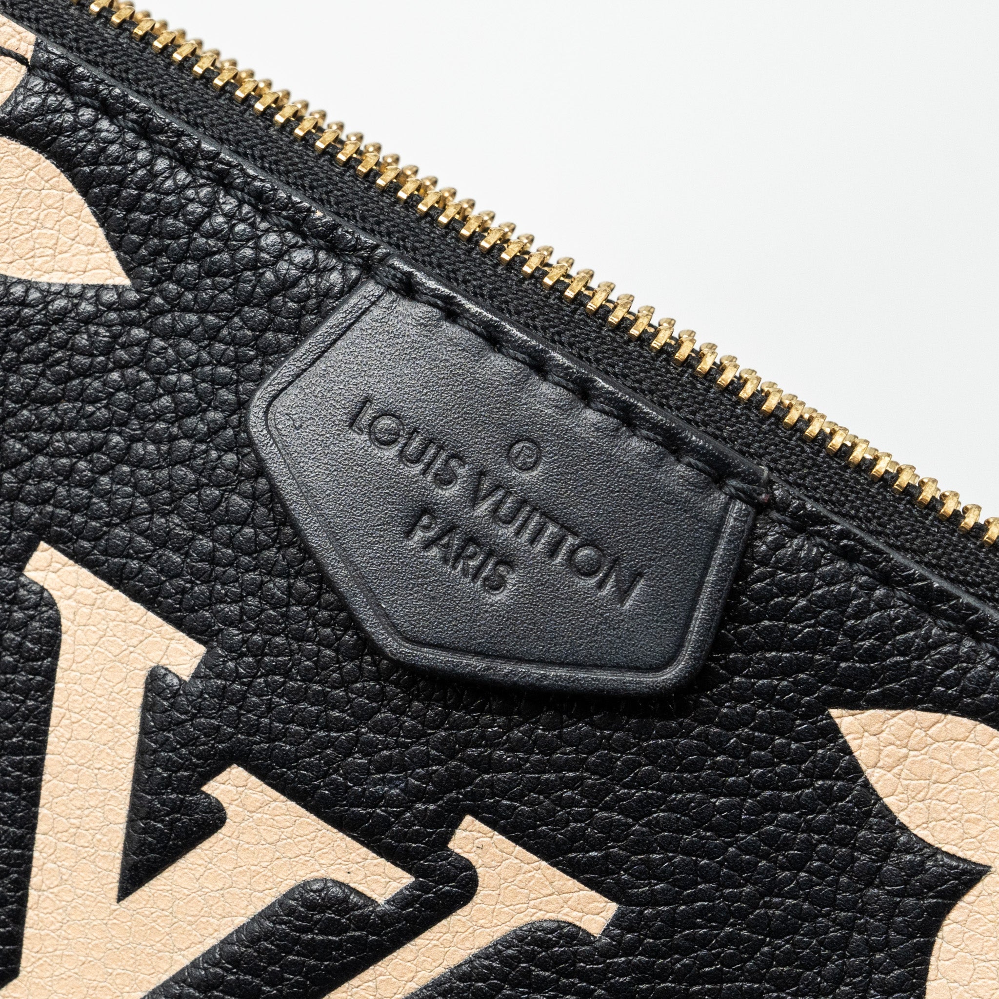LOUIS VUITTON MULTI POCHETTE MONOGRAM EMPREINTE BLACK GHW