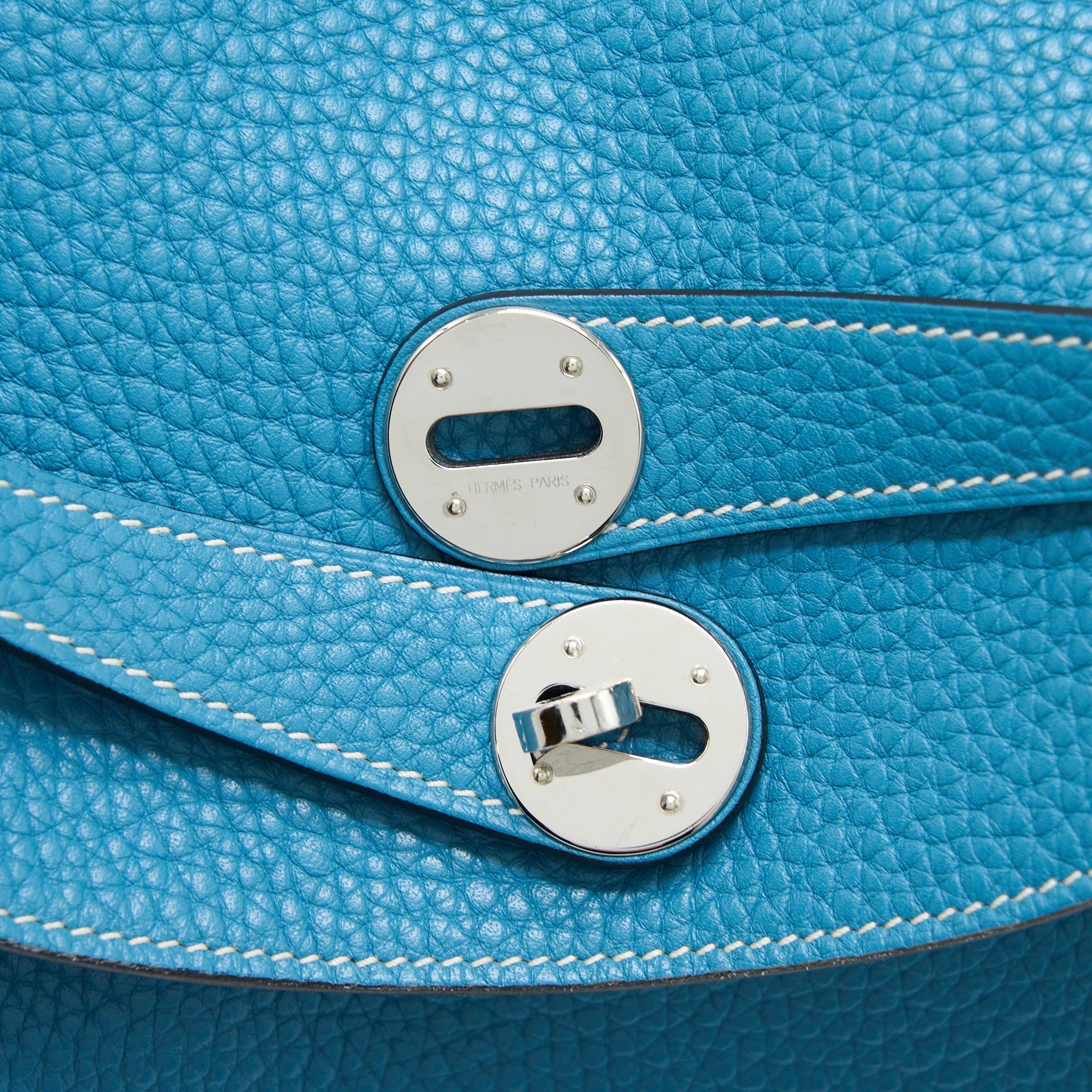 HERMES LINDY 34 CLEMENCE BLUE JEANS SHW