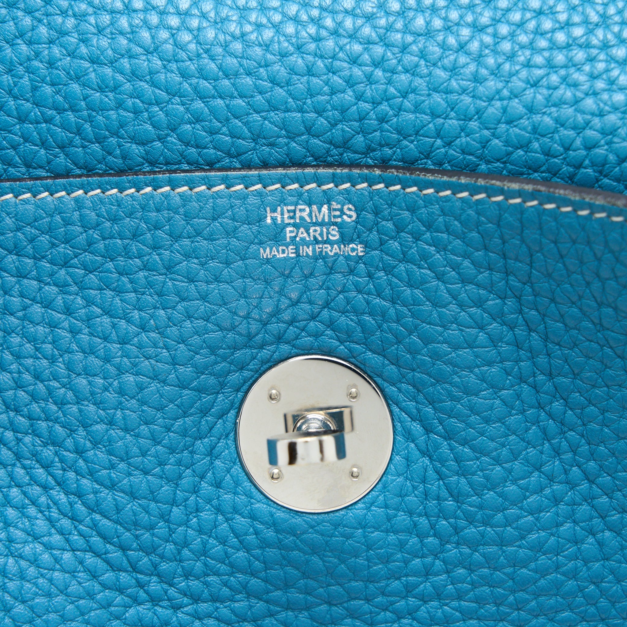 HERMES LINDY 34 CLEMENCE BLUE JEANS SHW