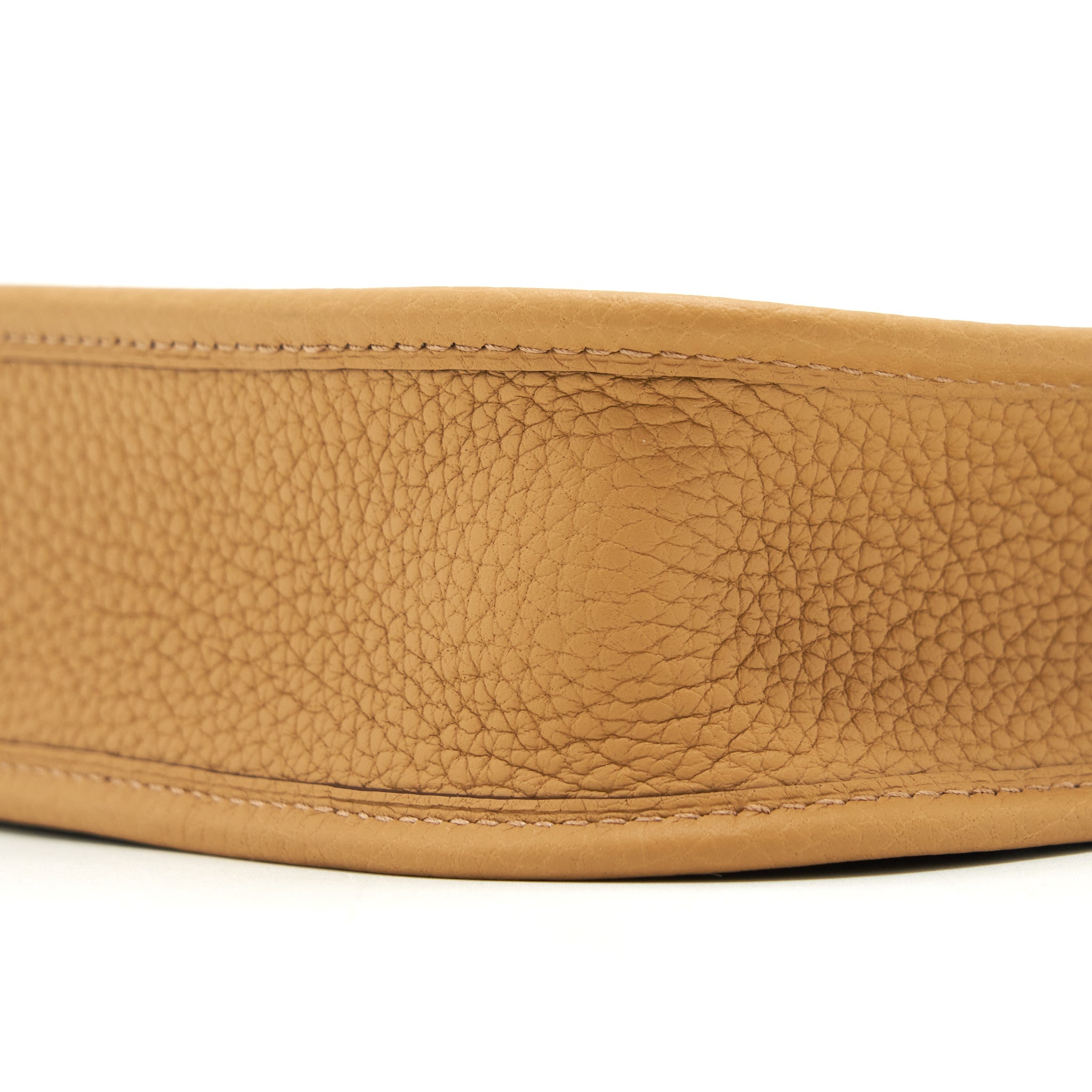 HERMES MINI EVELYNE 16 CLEMENCE BISCUIT GHW