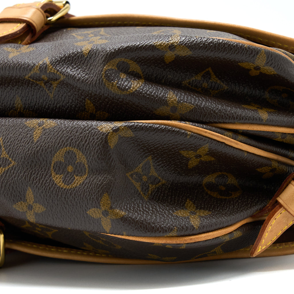 LOUIS VUITTON DOUBLE SIDE CROSSBODY BAG MONOGRAM CANVAS GHW