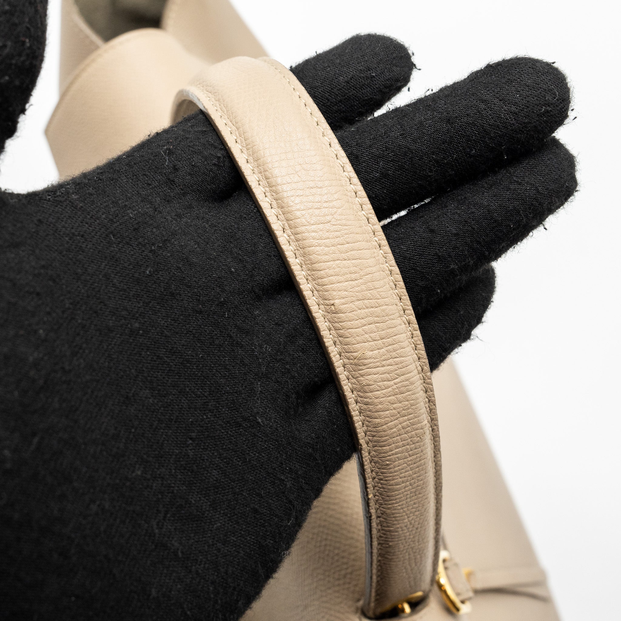 CELINE MINI BELT BAG CALFSKIN LIGHT TAUPE GHW