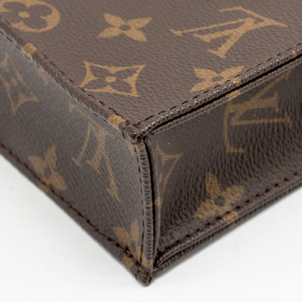LOUIS VUITTON PETIT SAC PLAT MONOGRAM CANVAS GHW