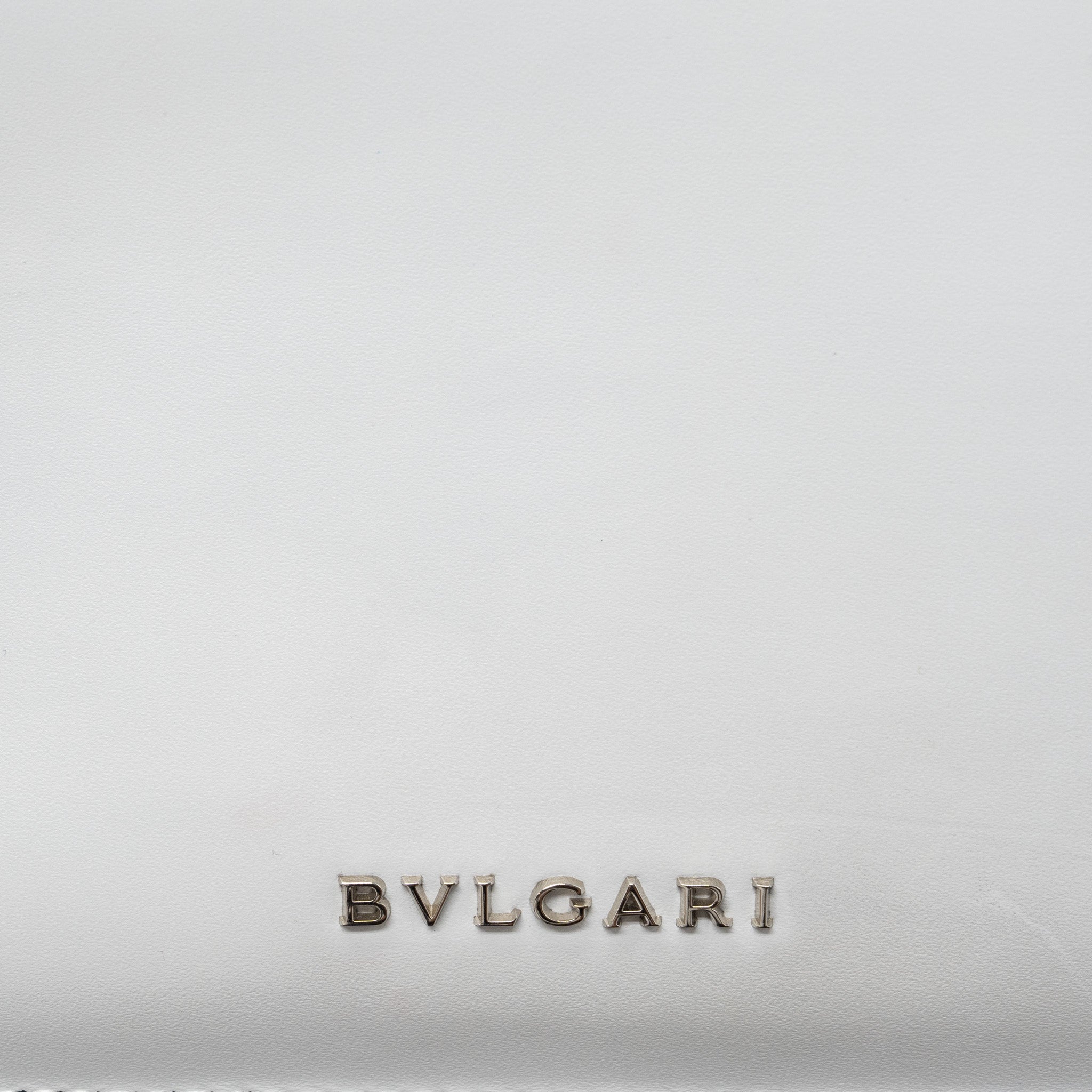 BVLGARI SERPENTI FOREVER EAST-WEST SHOULDER BAG CALFSKIN WHITE SHW
