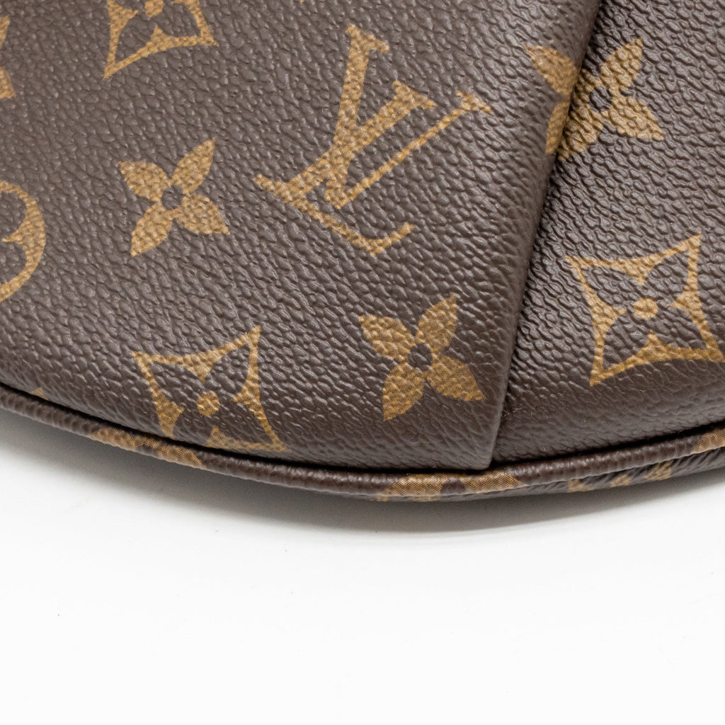 LOUIS VUITTON HIGH RISE BUMBAG MONOGRAM CANVAS GHW