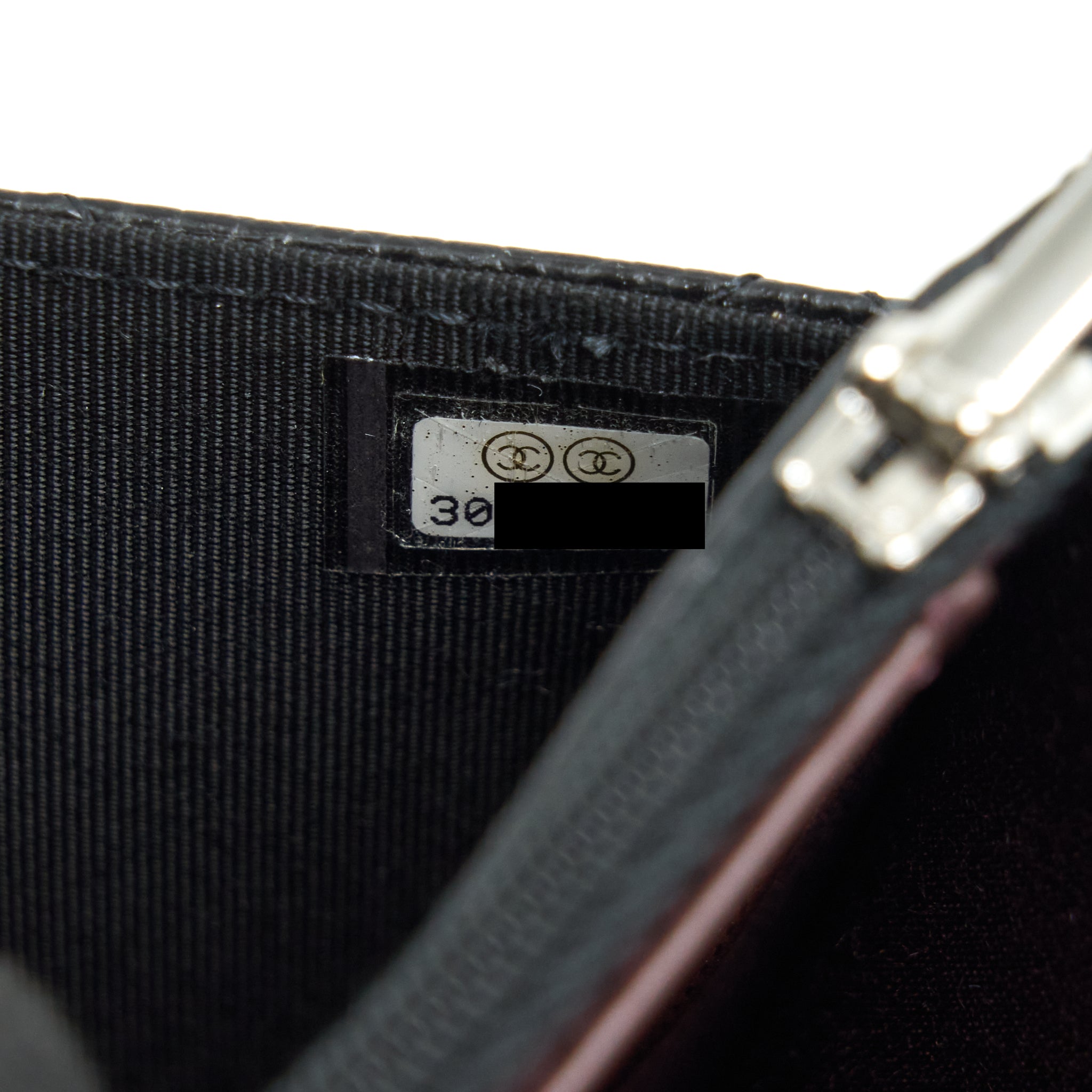 CHANEL CLASSIC WALLET ON CHAIN CAVIAR BLACK SHW