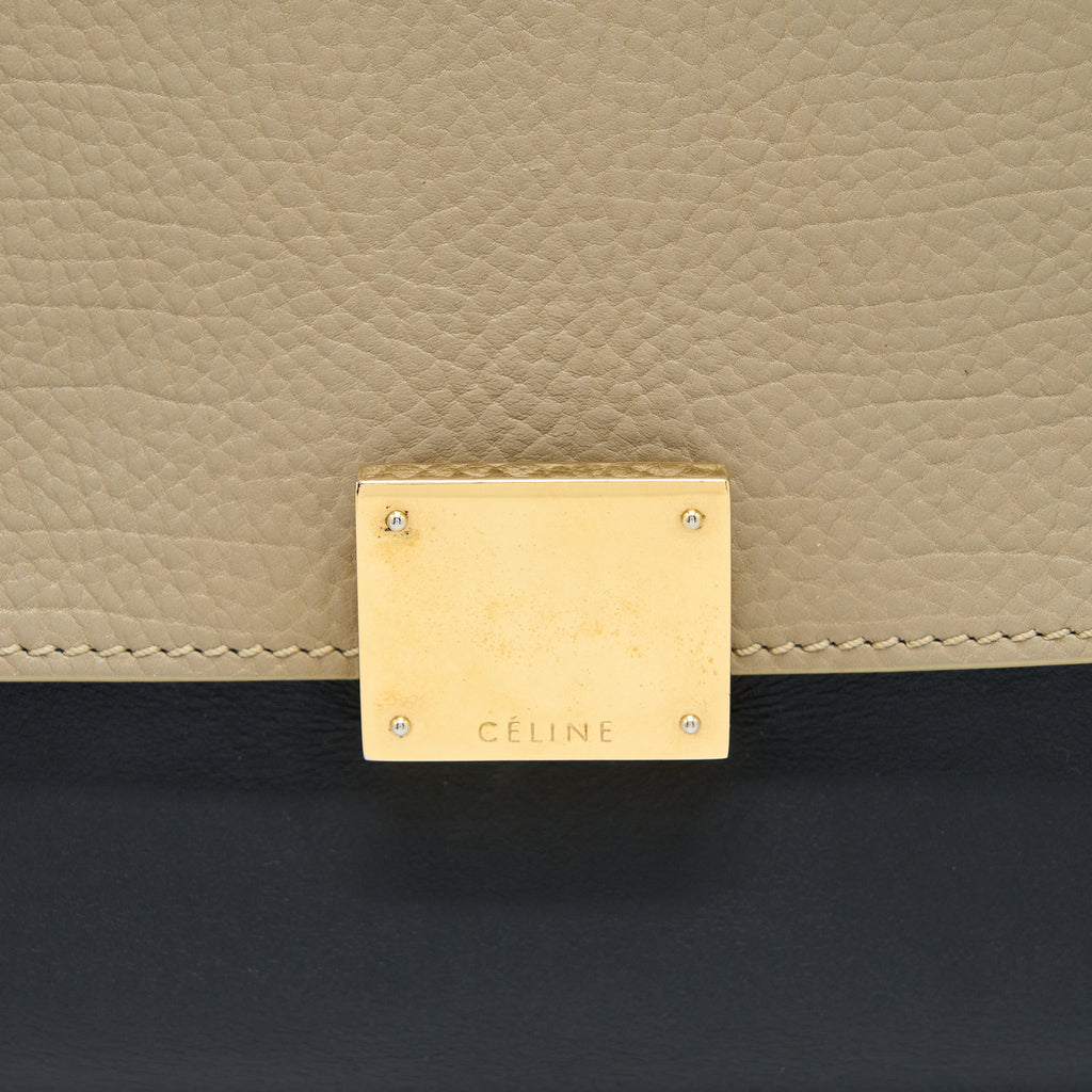 CELINE TRAPEZE BAG MULTICOLOUR GHW