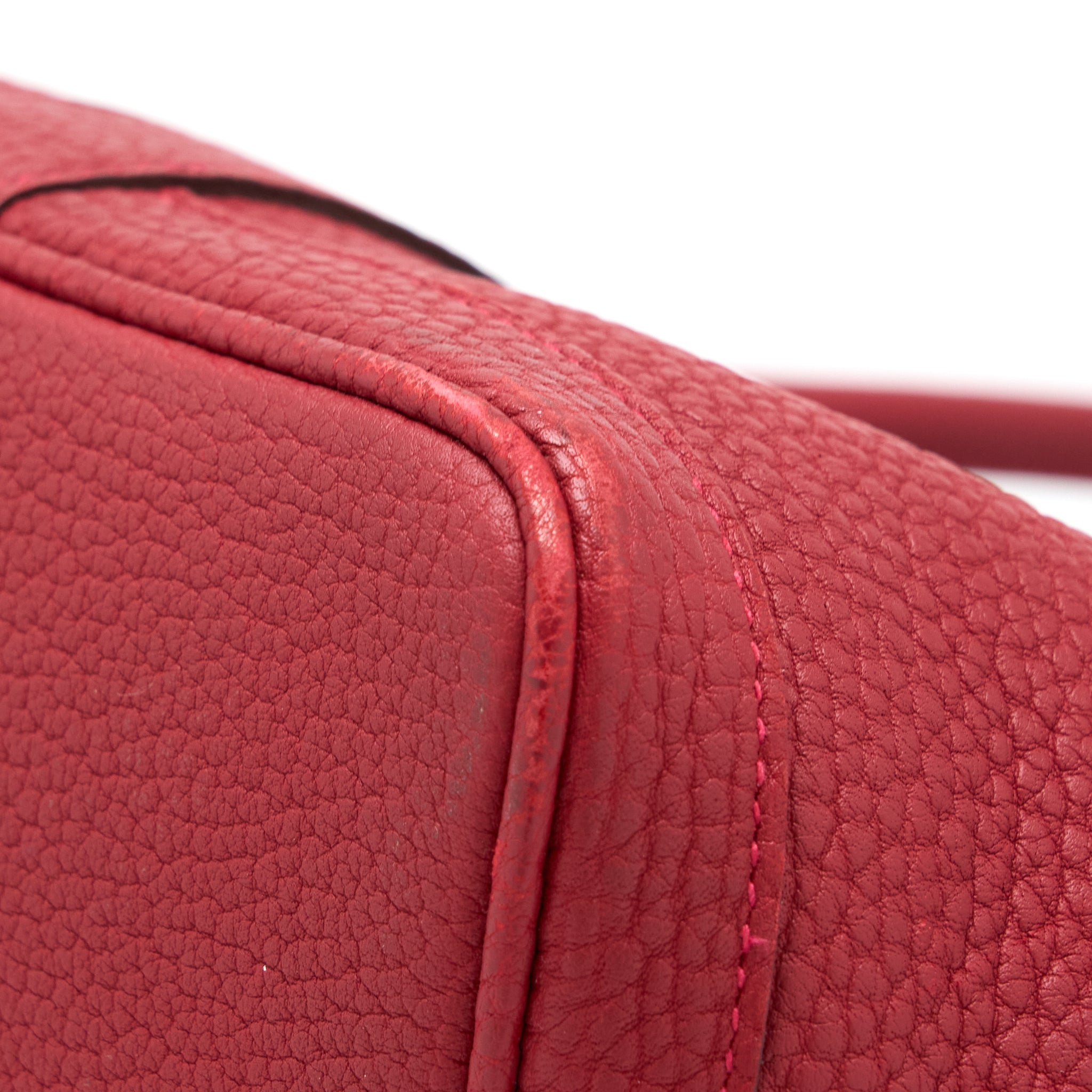HERMES GARDEN PARTY 36 DARK RED SHW