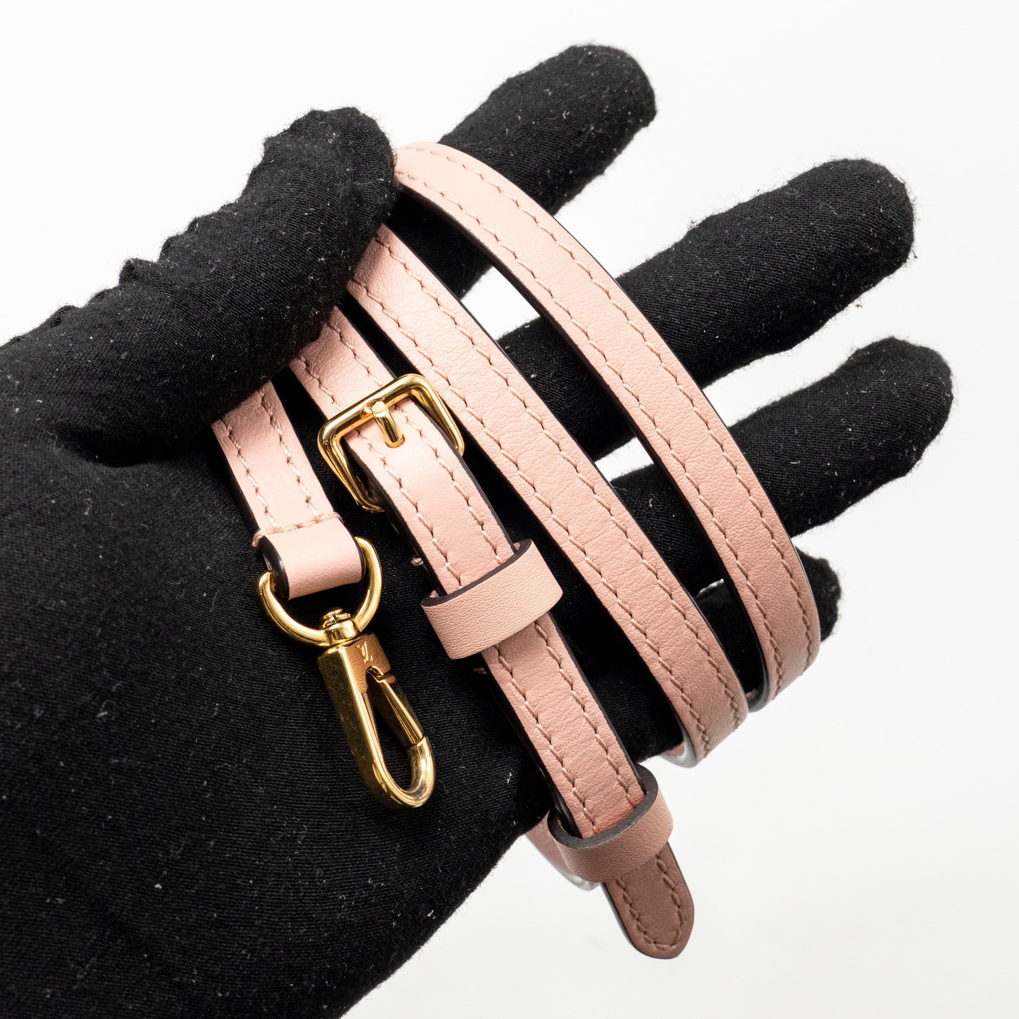 LOUIS VUITTON LOCKY BB MONOGRAM CANVAS/ROSE POUDRE GHW