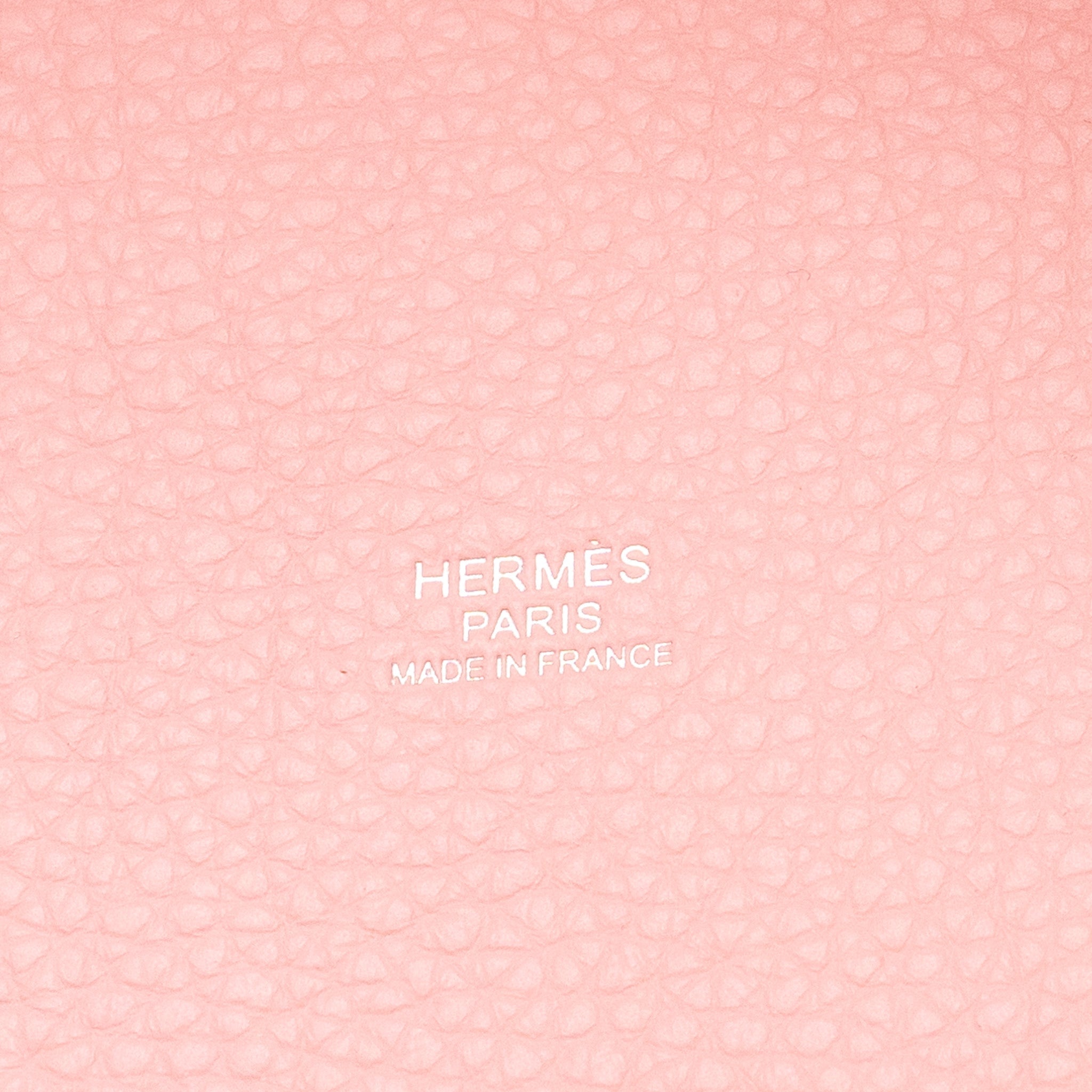 HERMES PICOTIN 22 LOCK BAG CLEMENCE ROSE SAKURA SHW