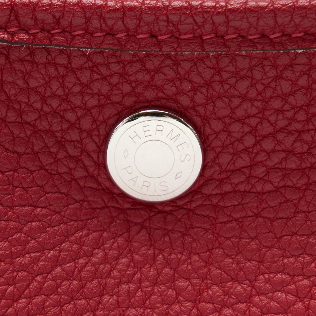 HERMES GARDEN PARTY 36 DARK RED SHW