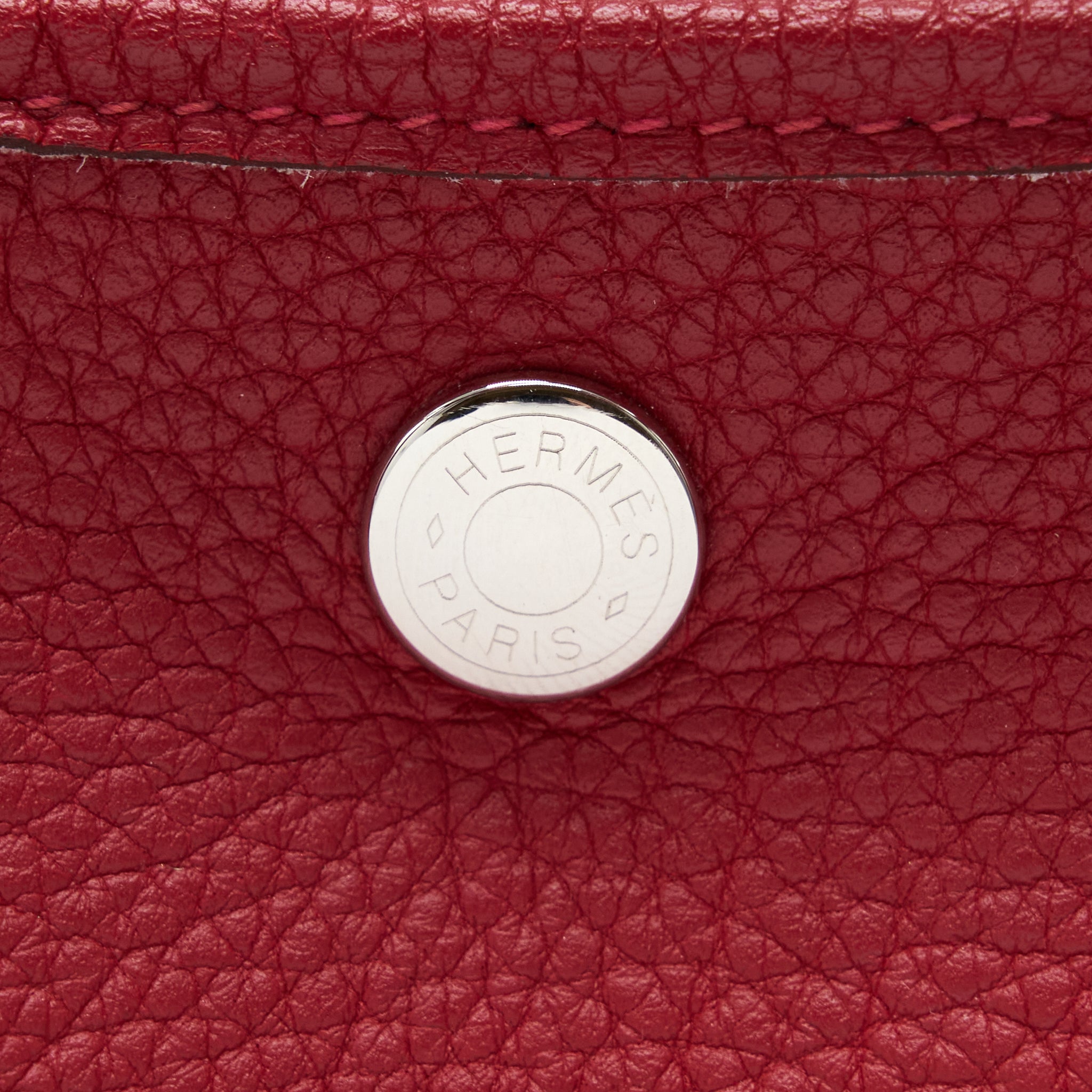 HERMES GARDEN PARTY 36 DARK RED SHW