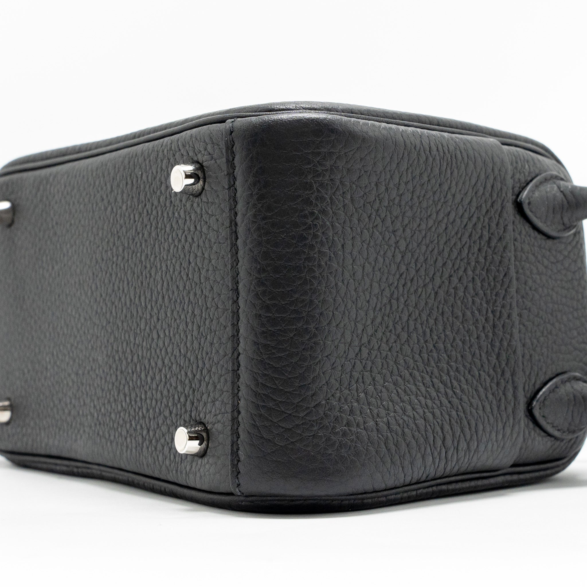 HERMES MINI LINDY II CLEMENCE BLACK SHW