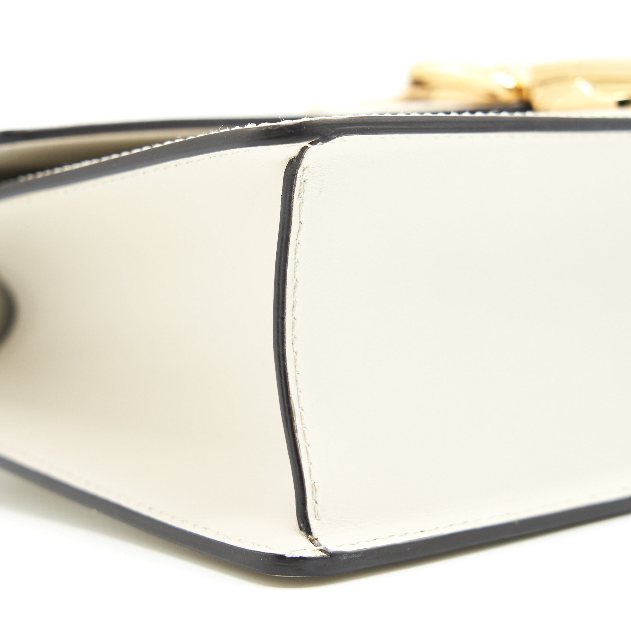 GUCCI SMALL SYLVIE BAG WHITE