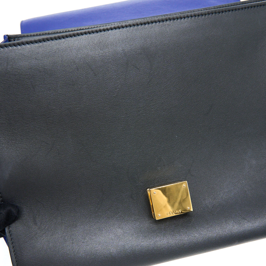 CELINE TRAPEZE BAG MULTICOLOUR GHW