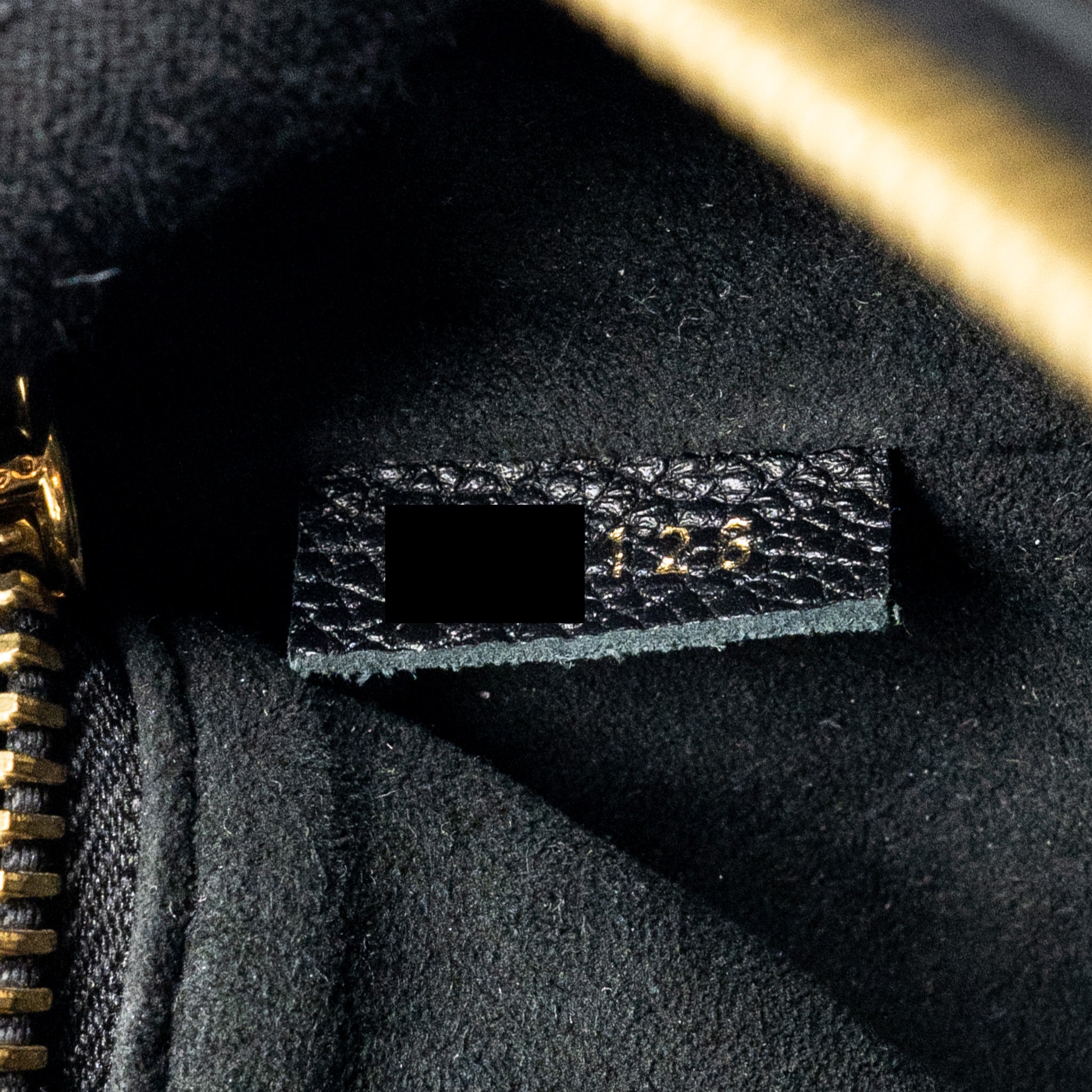 LOUIS VUITTON ENVELOP POCHETTE MONOGRAM EMPREINTE BLACK GHW