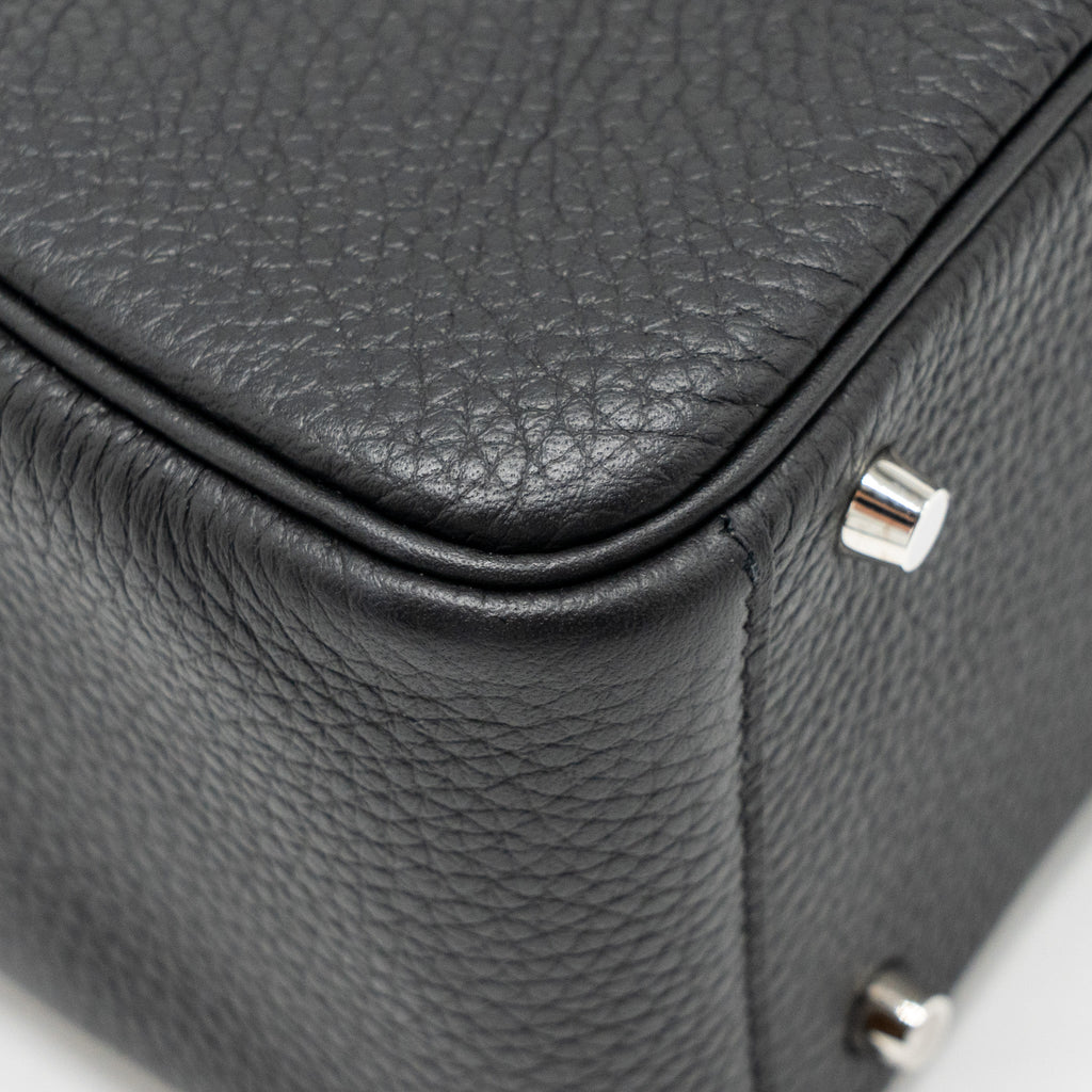 HERMES MINI LINDY II CLEMENCE BLACK SHW