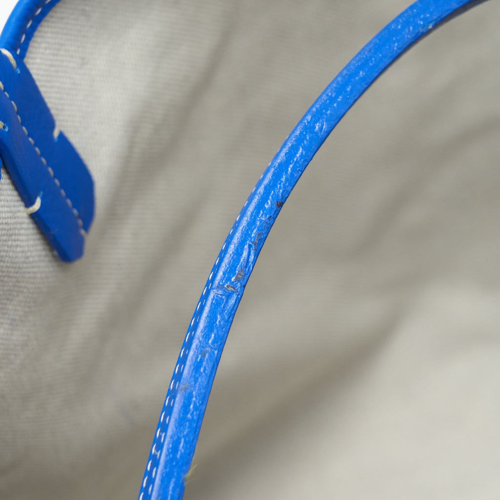 GOYARD SAINT LOUIS TOTE BAG PM BLUE