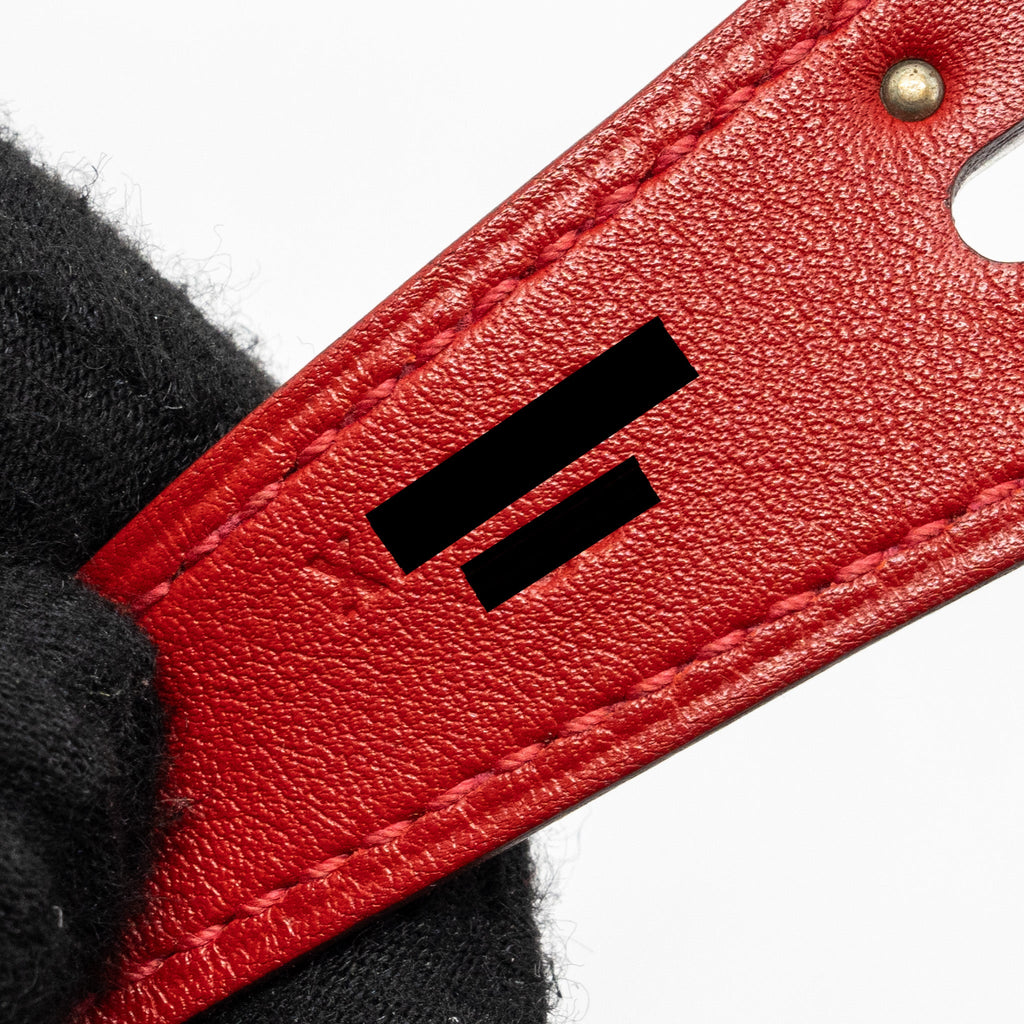 HERMES LINDY 30 SWIFT RED SHW