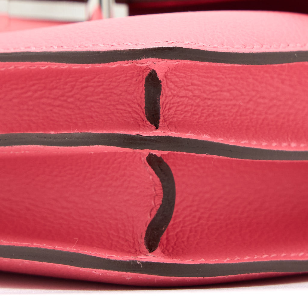 HERMES MINI CONSTANCE EVERCOLOR 8W ROSE AZALEE SHW